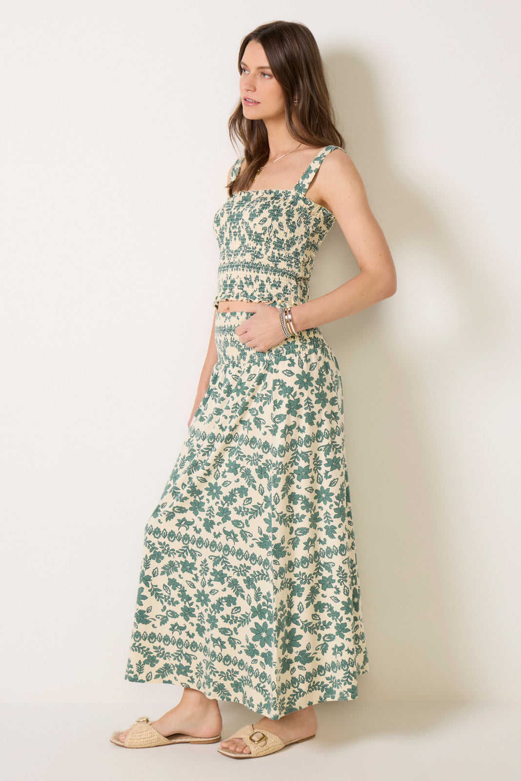 Leya Tera Paisley Maxi Skirt
