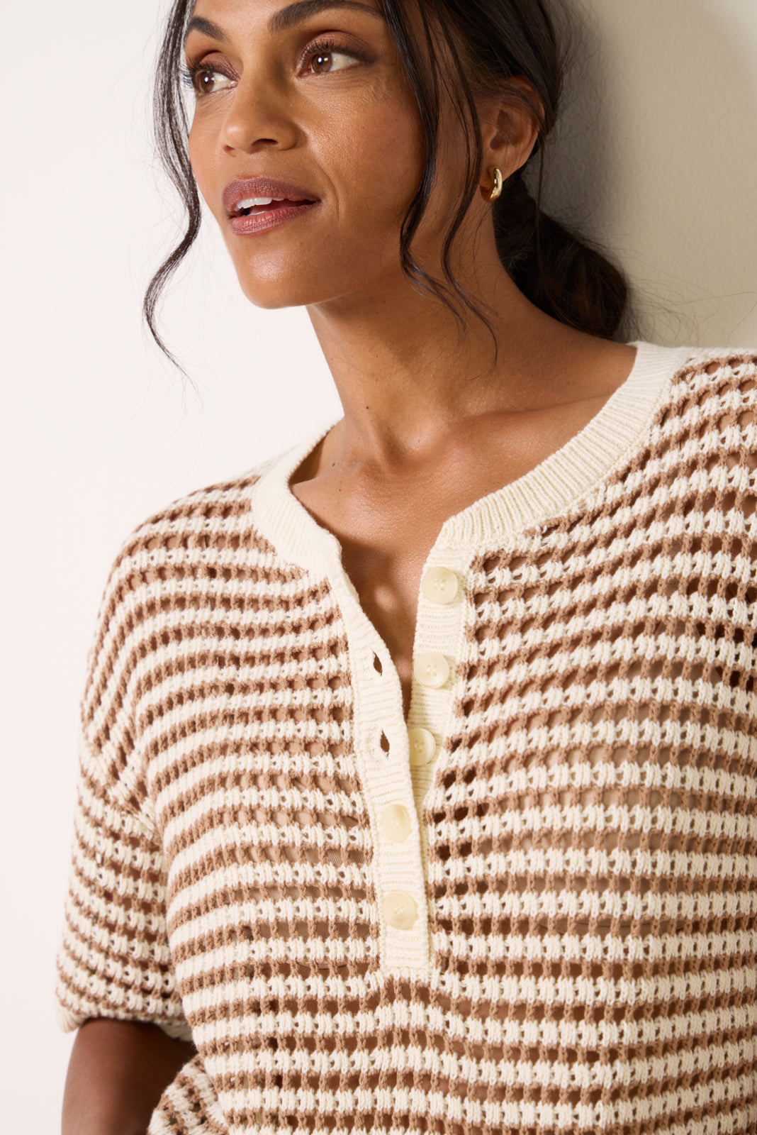 Kylo Striped Polo Sweater