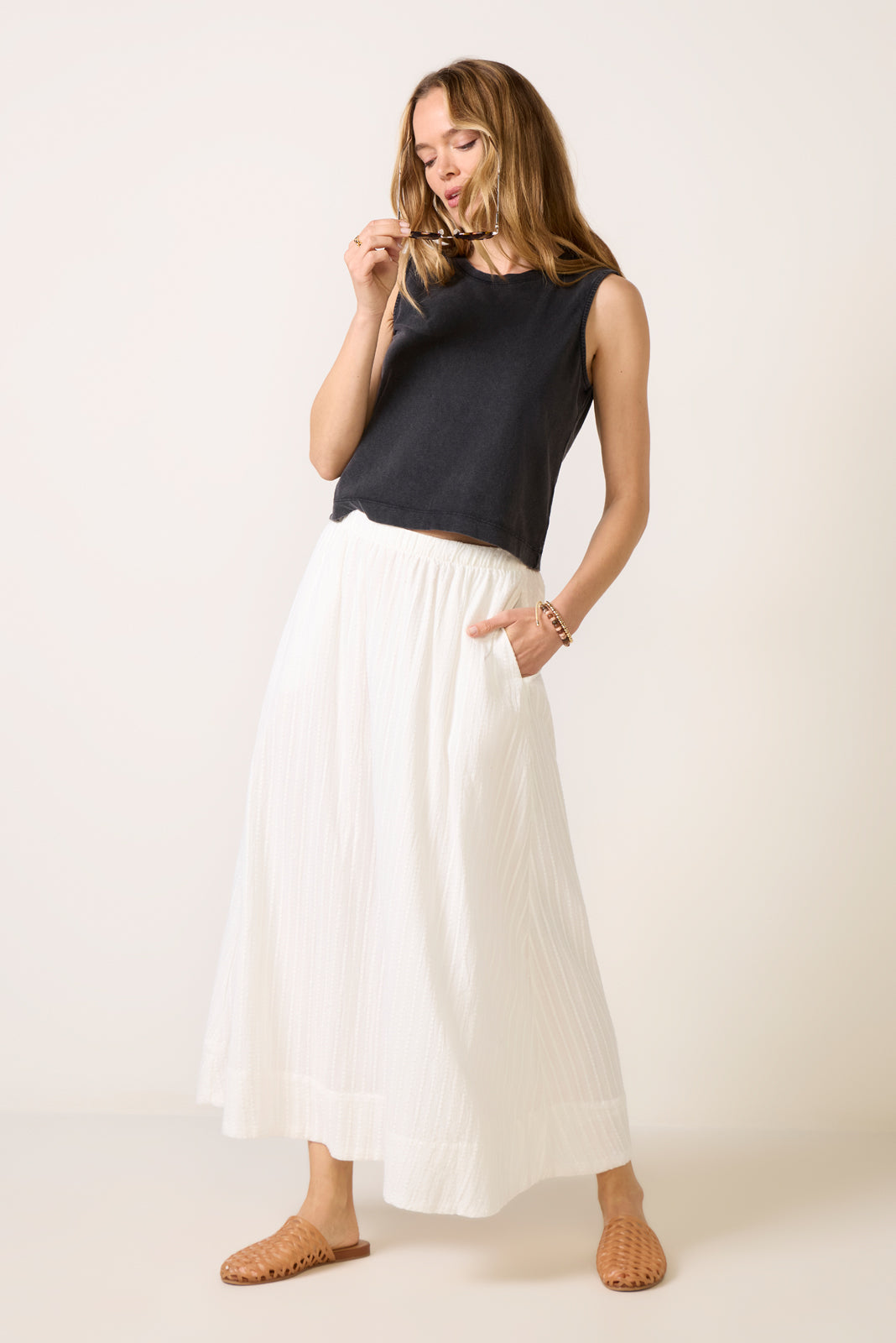Sloane Jersey Muscle Tank