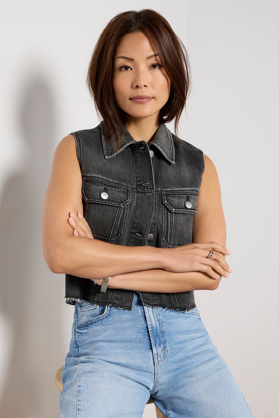 Robbie Denim Vest