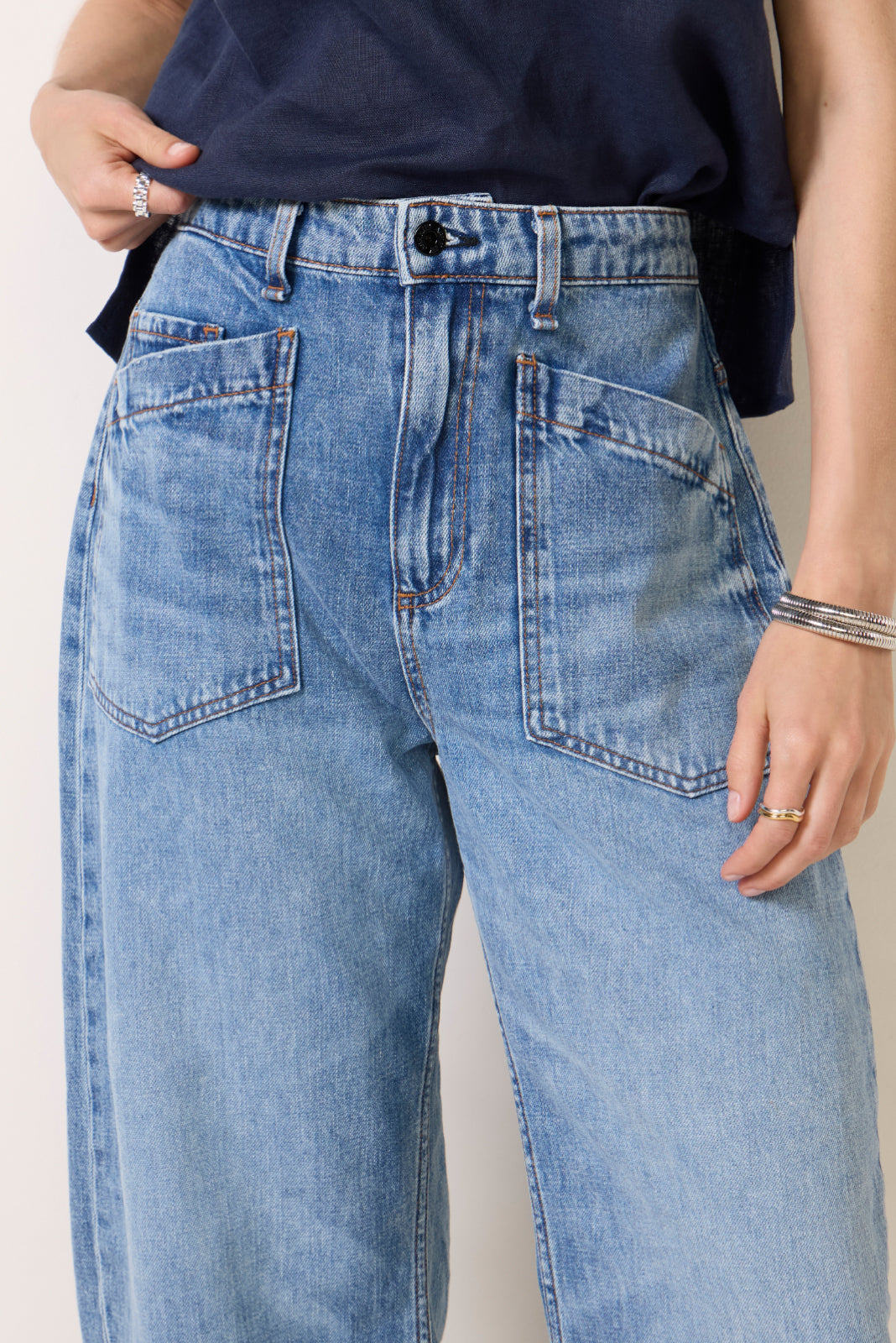 Twisted Barrel Jean