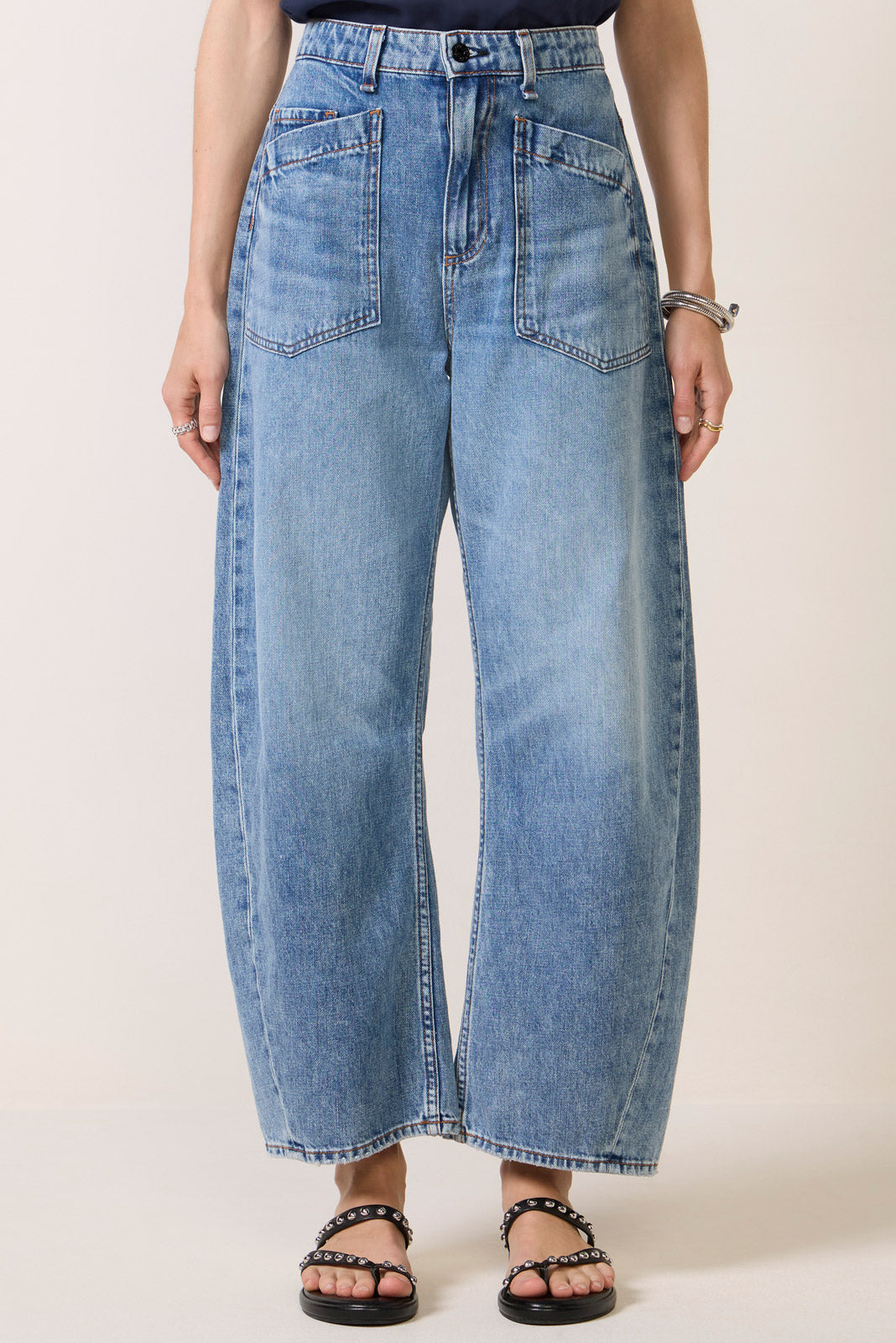 Twisted Barrel Jean
