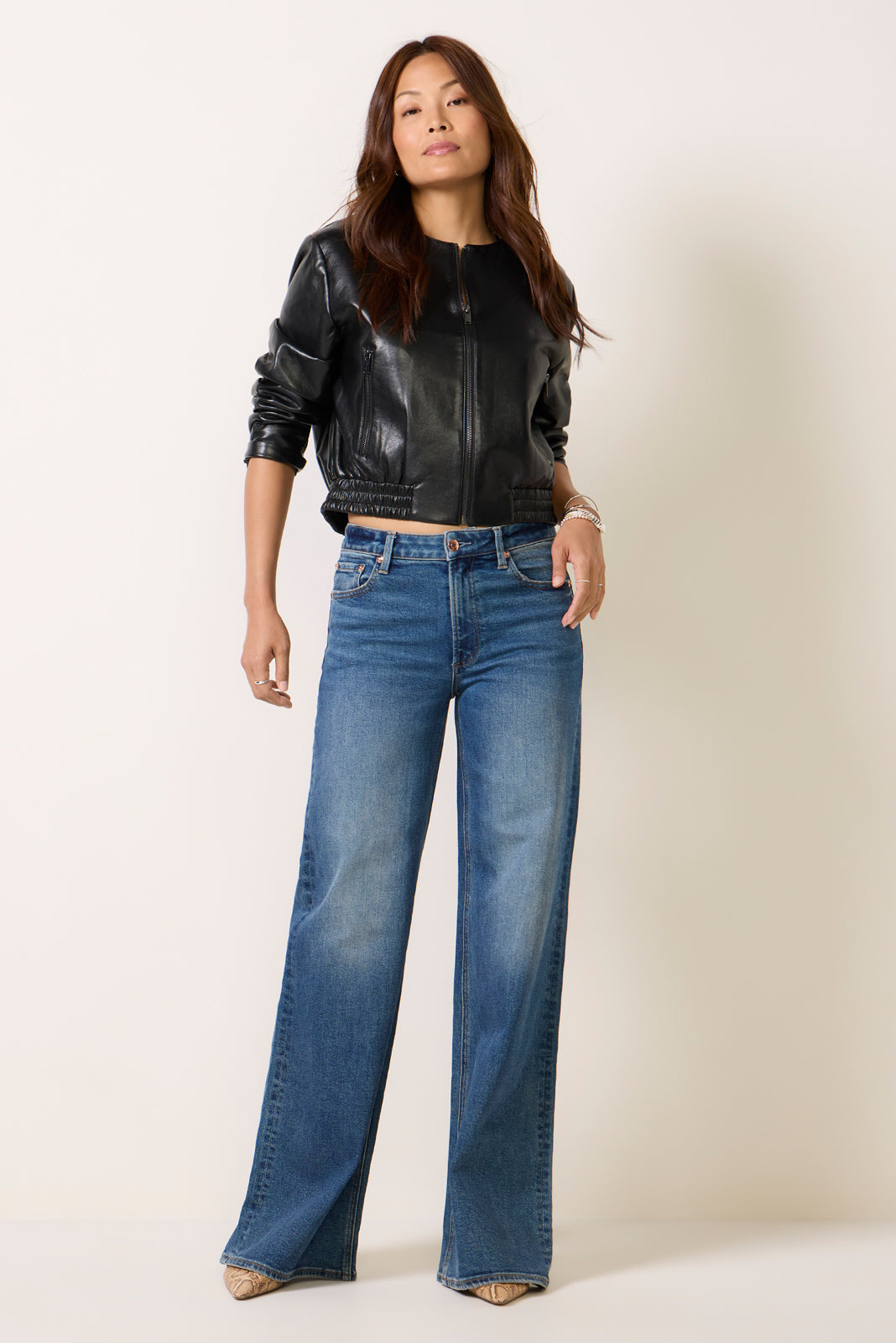 Vivian Wide Leg Jean