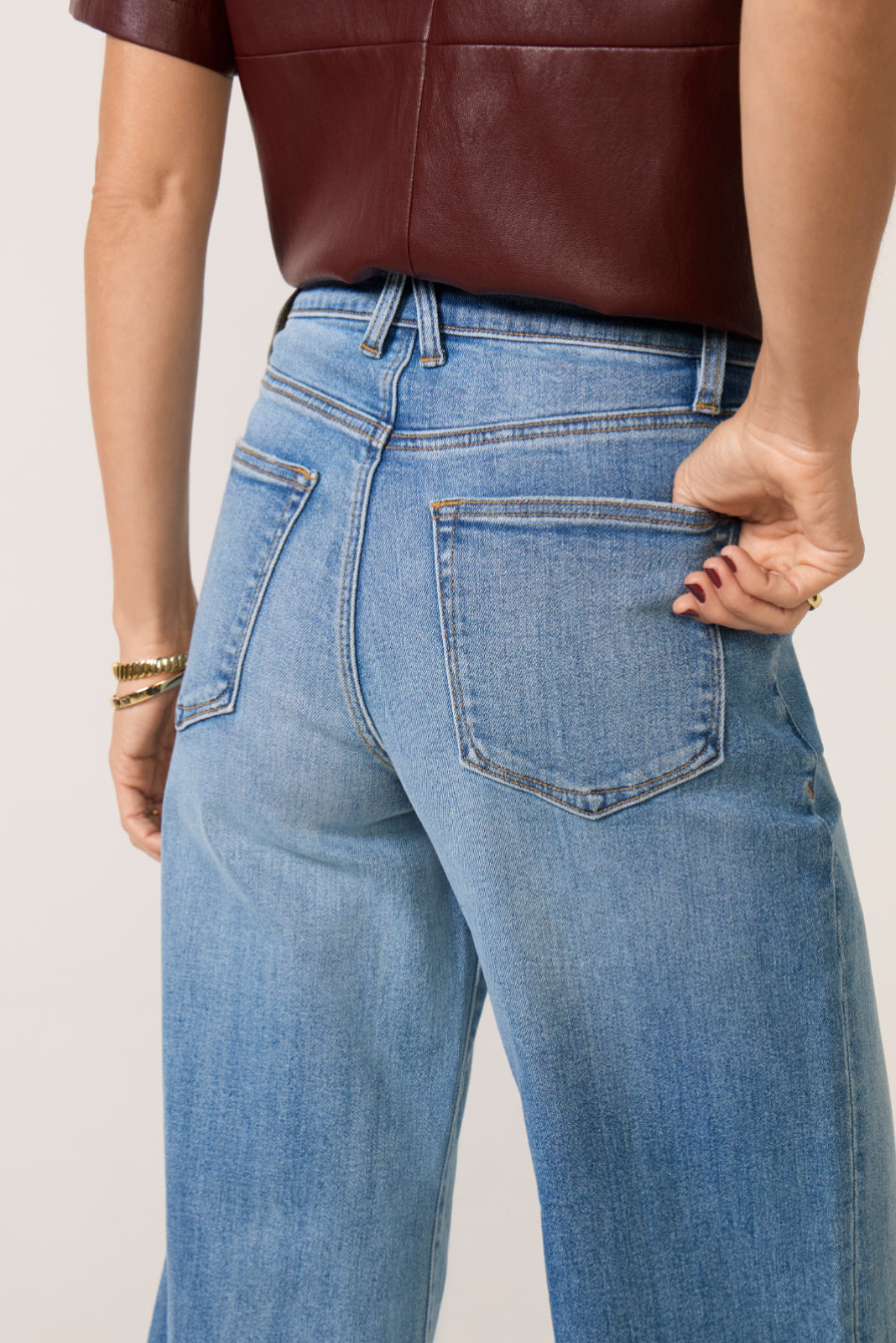 Good Waist Palazzo Jeans