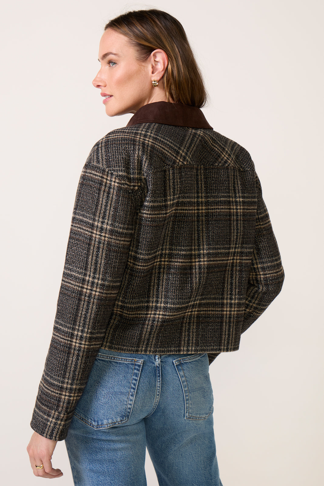 Avery Plaid Barn Jacket