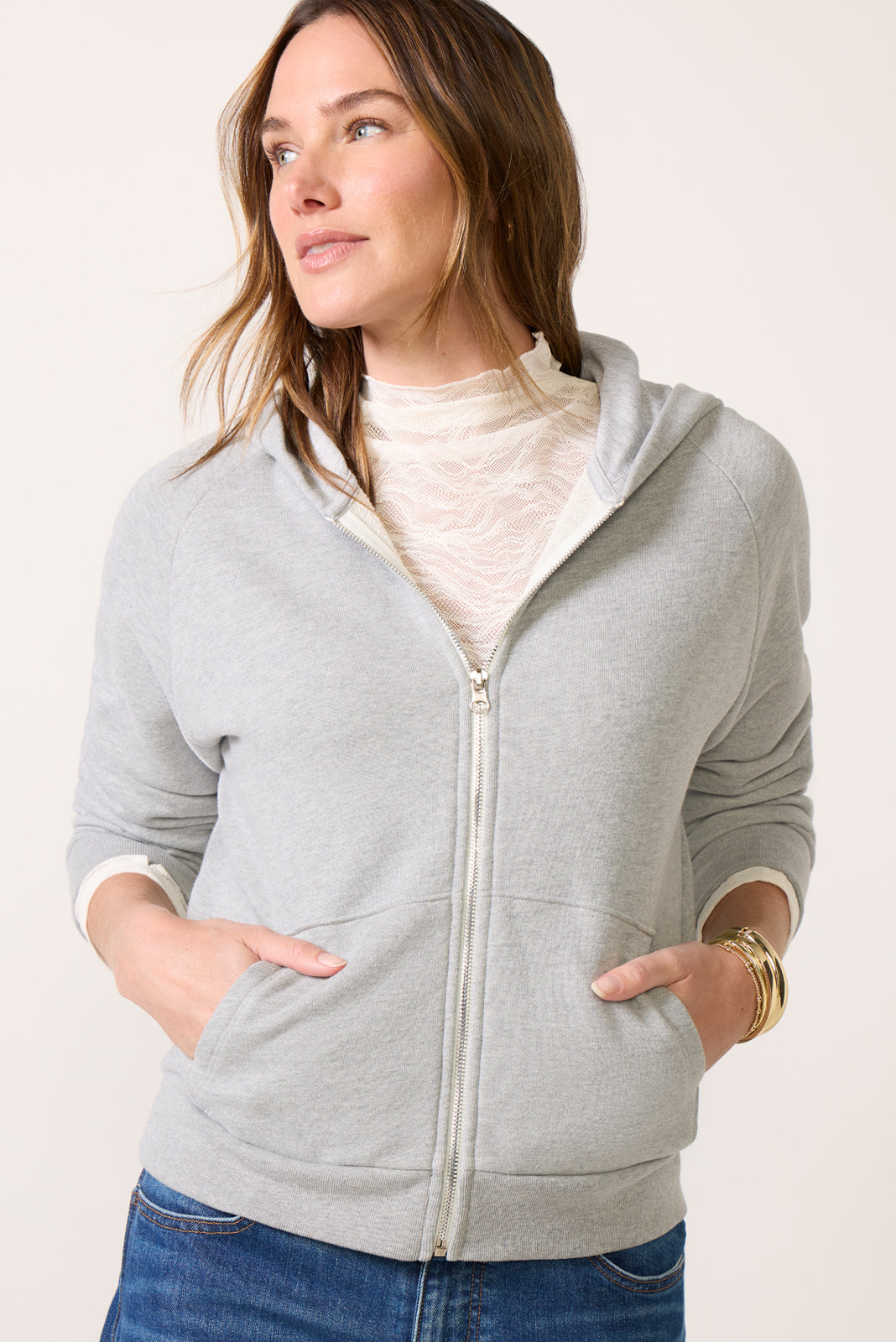 Heritage Zip Up Sweatshirt