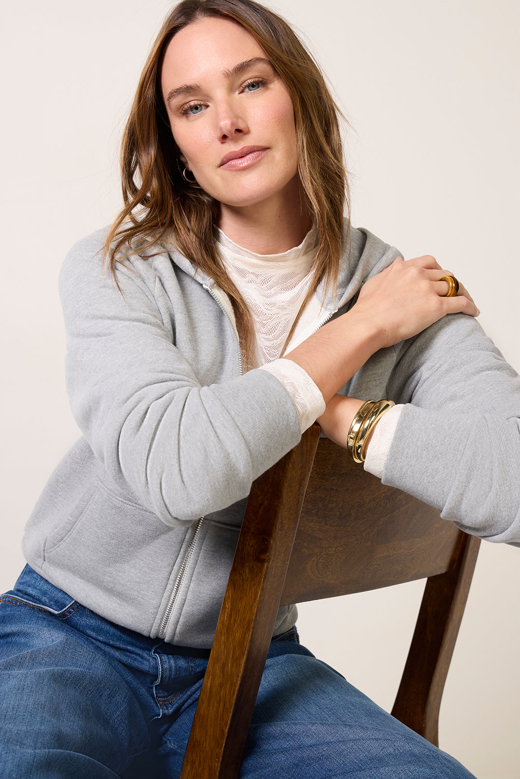 Heritage Zip Up Sweatshirt