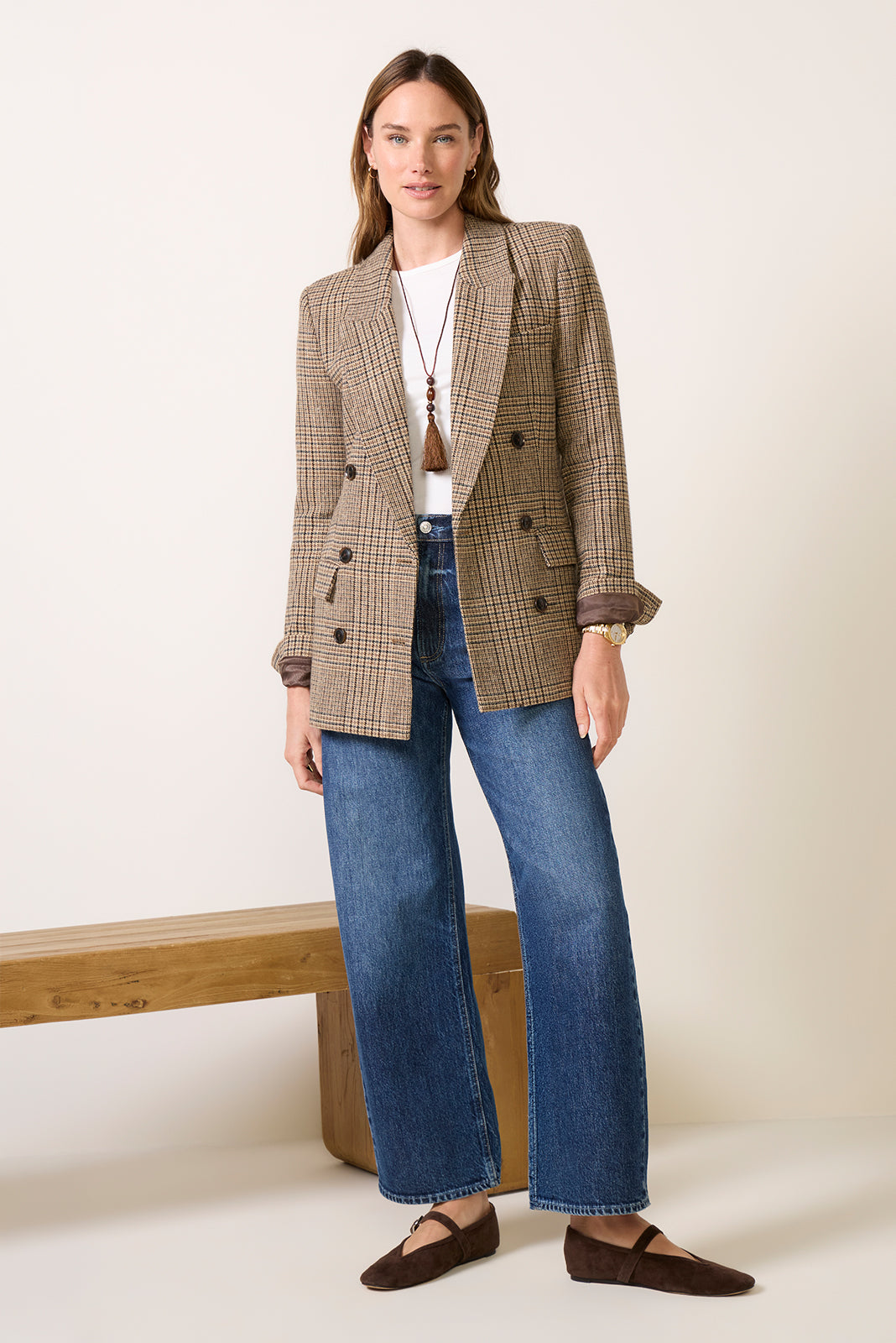 The Oversized Double Breasted Blazer