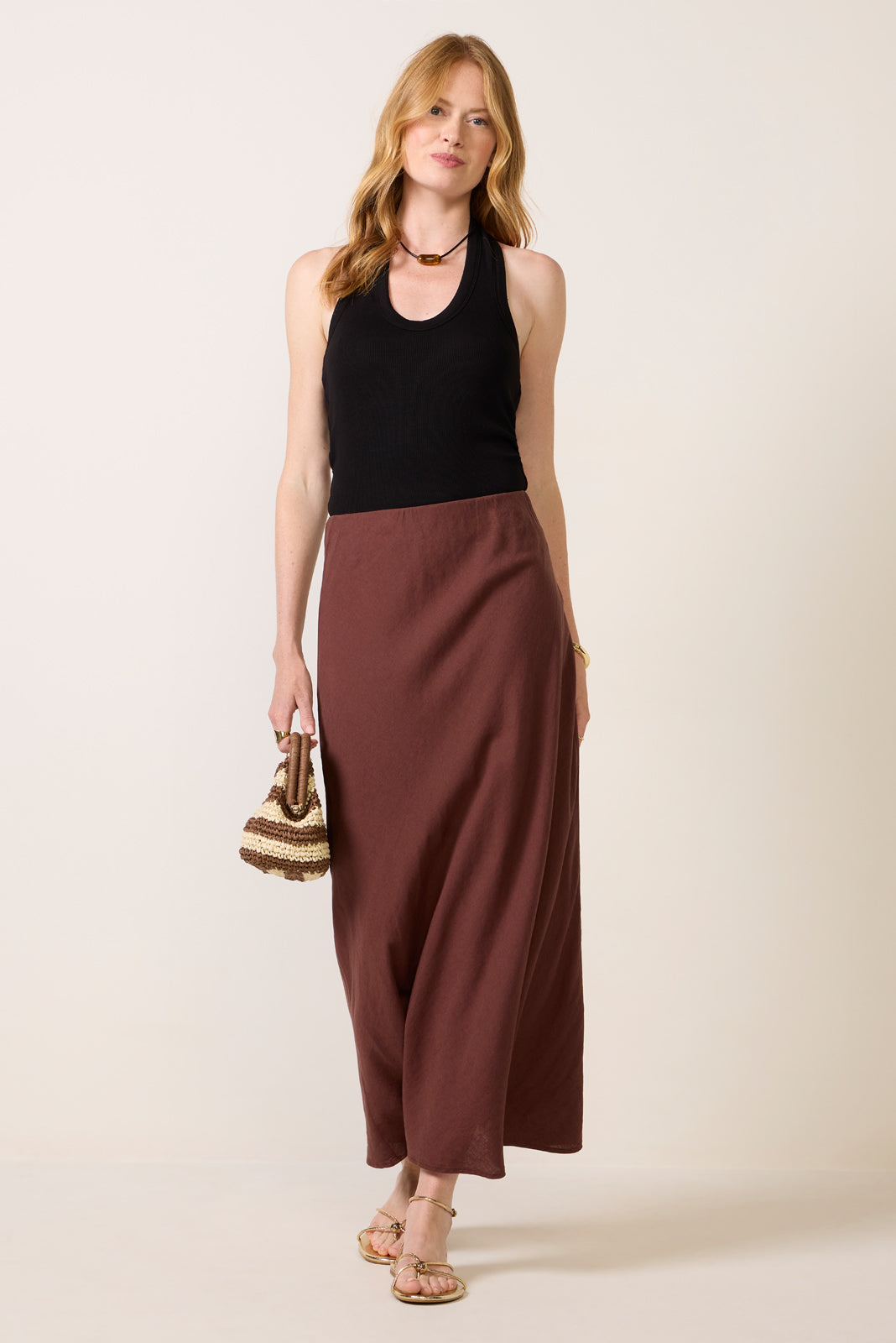 Bonnie Linen Skirt