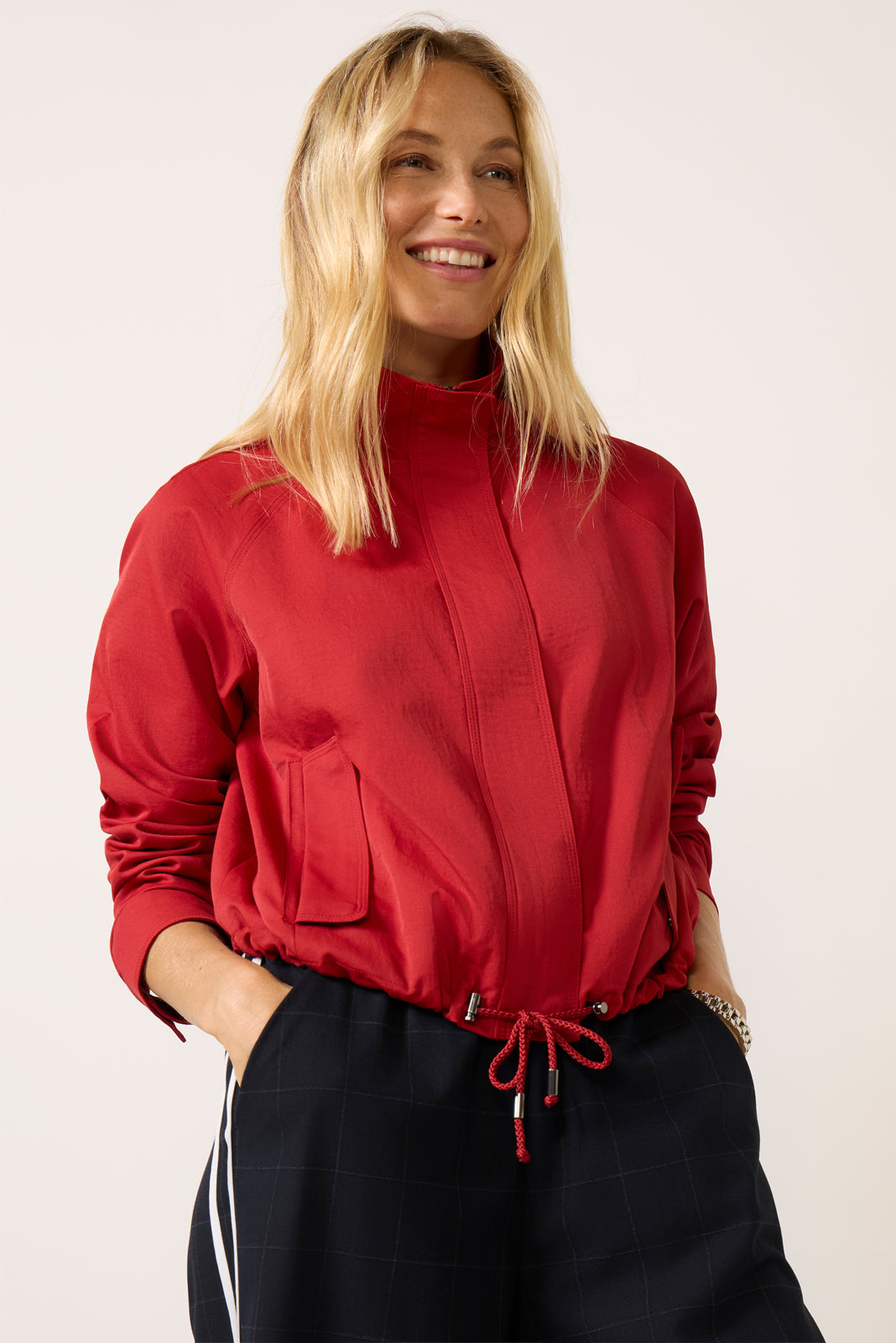 Collins Long Sleeve Raglan Bomber