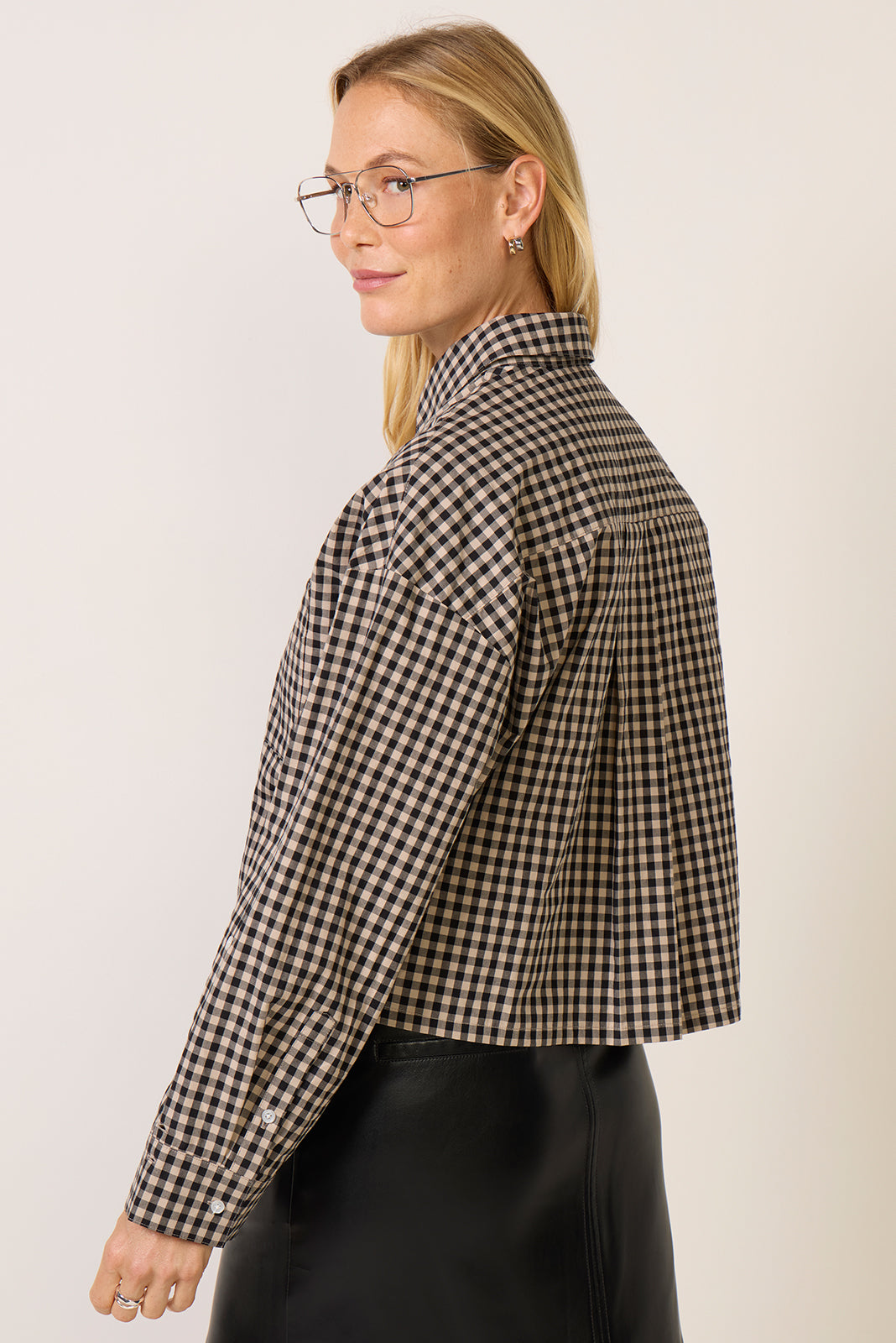 Aiden Crop Shirt