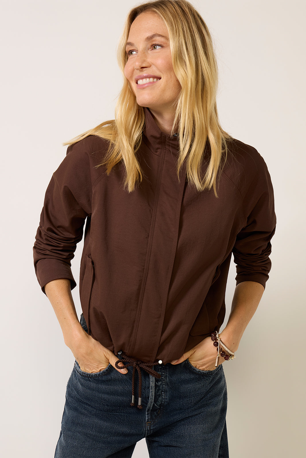 Collins Long Sleeve Raglan Bomber