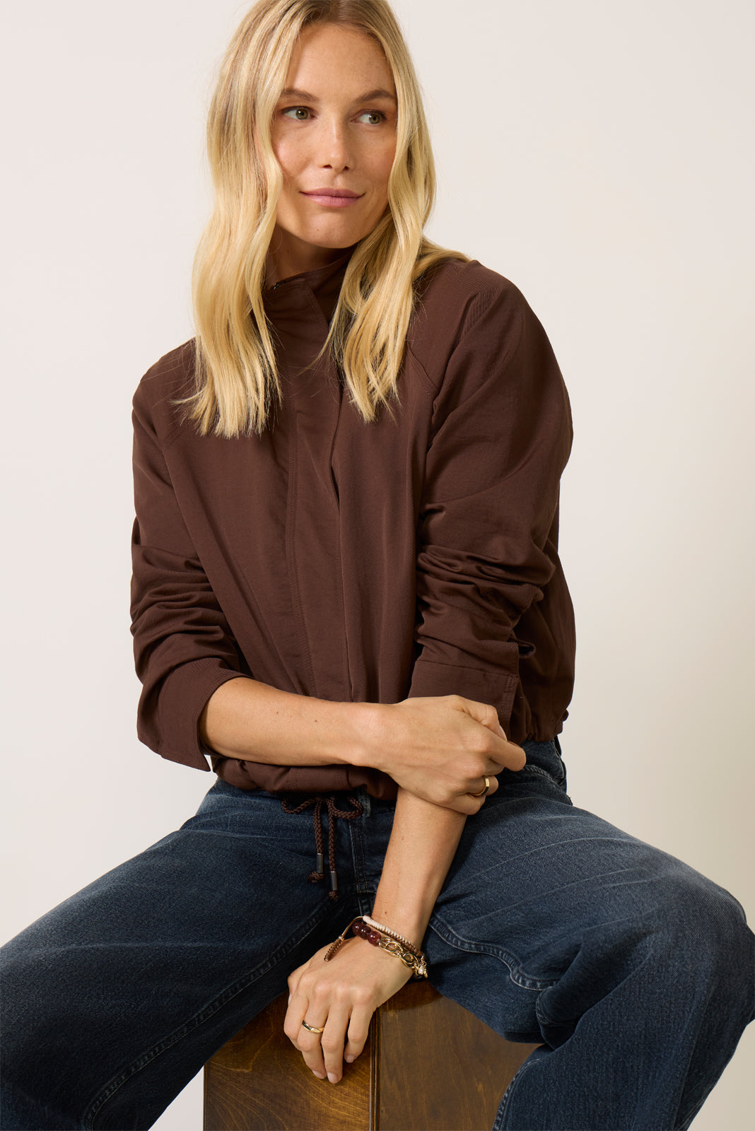 Collins Long Sleeve Raglan Bomber