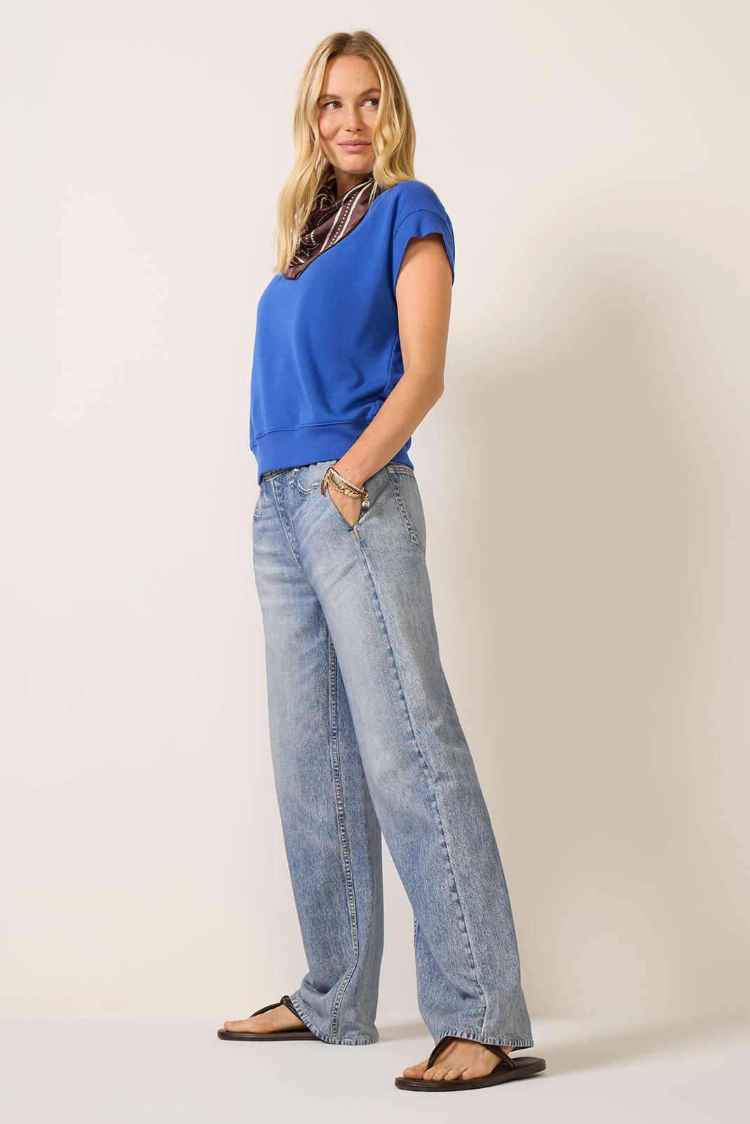 Miramar Terry Wide Leg Pant