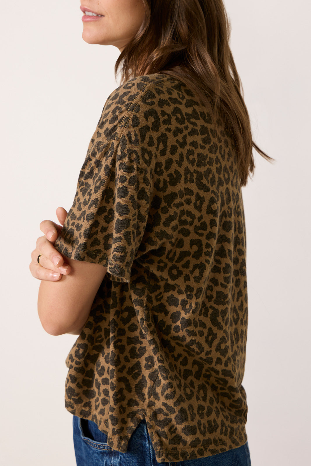 The Short Sleeve Boxy Ringer