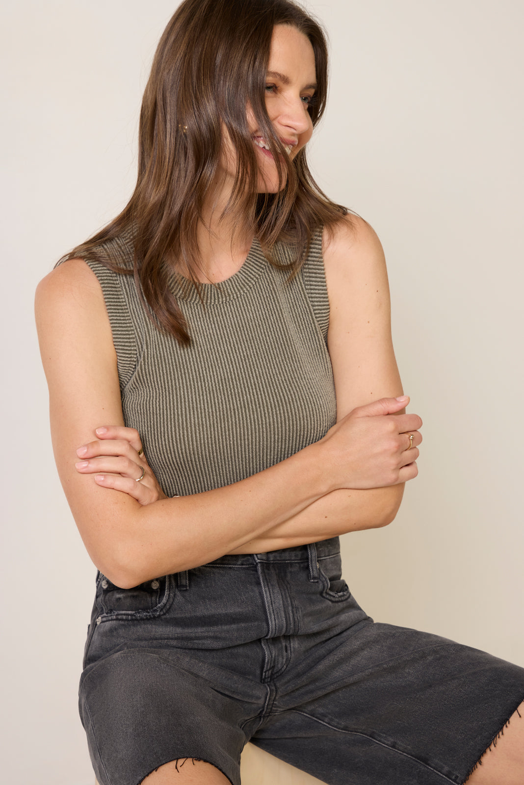 Perry Rib Tank Top
