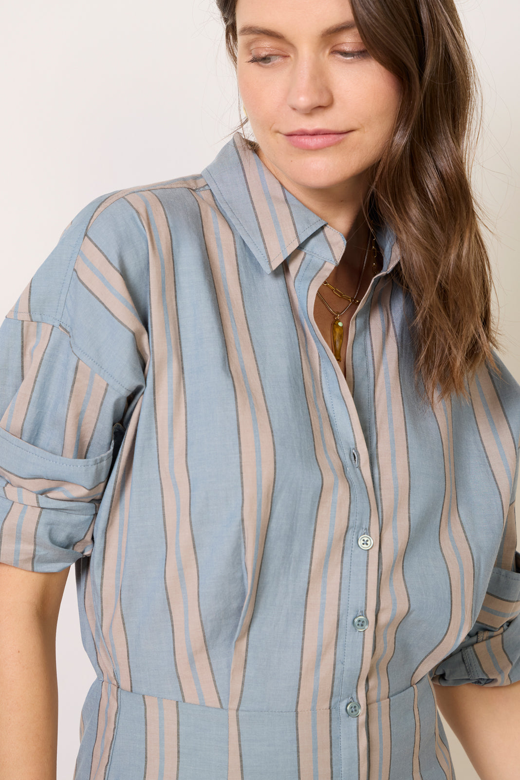 Rita Button Down Dress