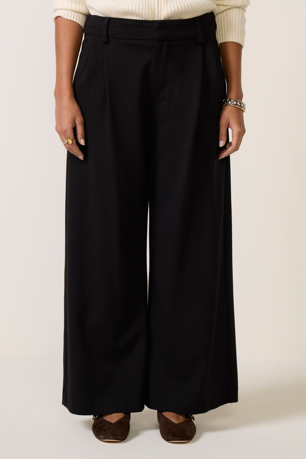 Petite Cheryl Wide Leg Pant