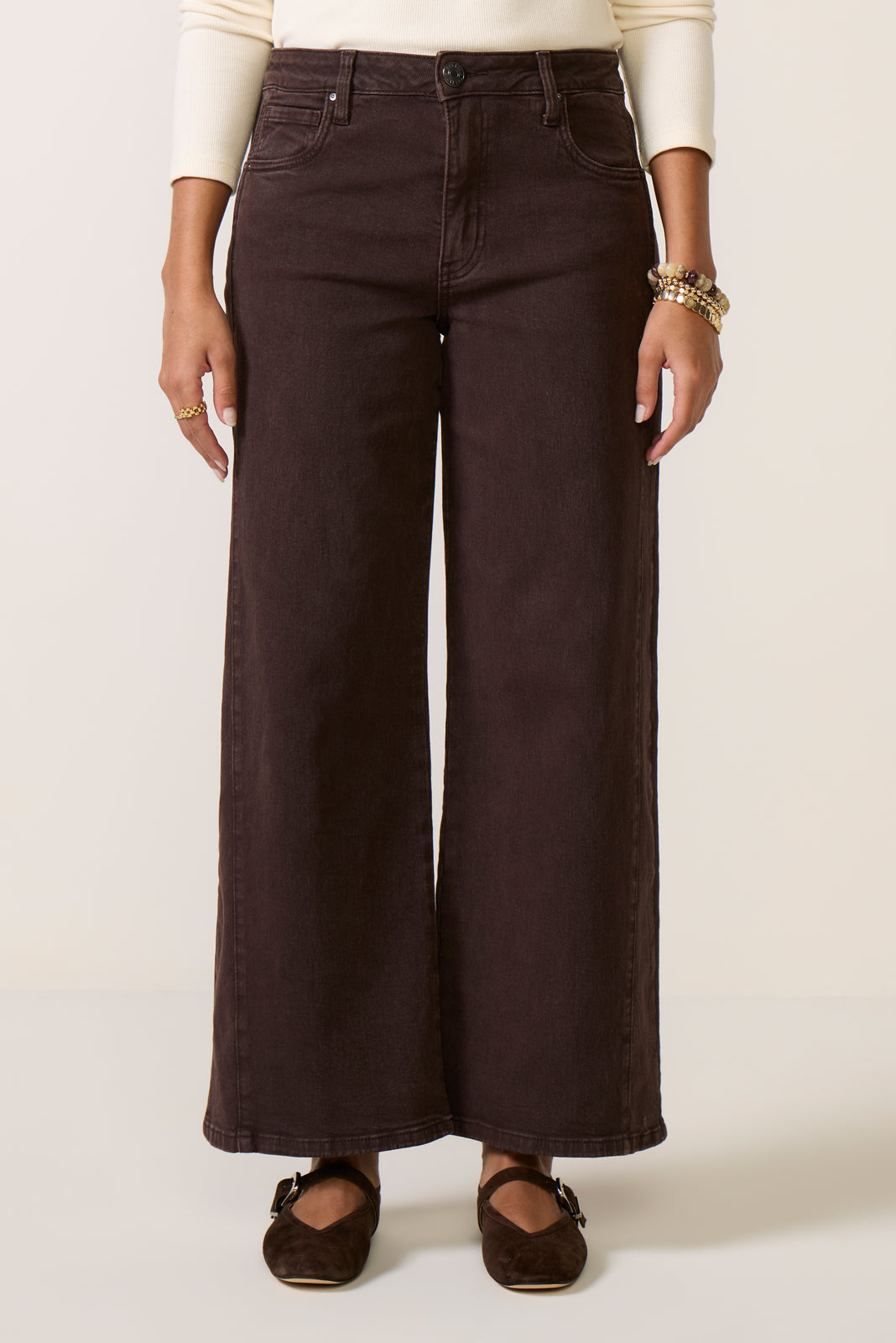 Petite Meg Wide Leg w Side Panel