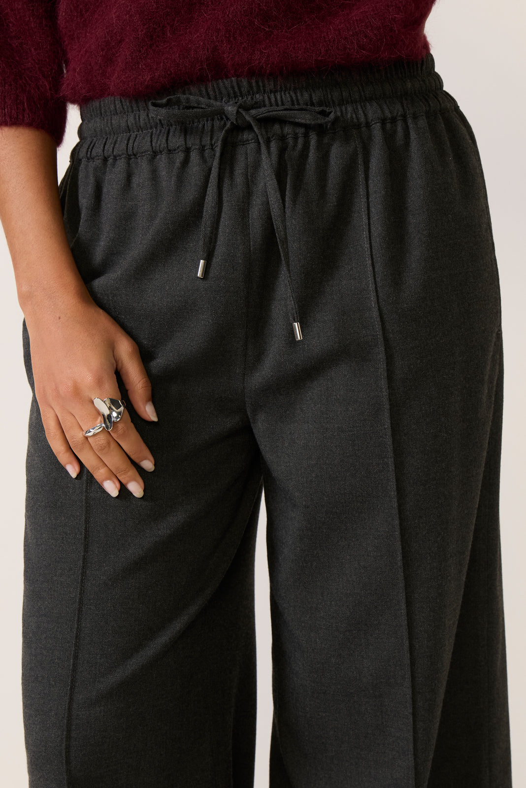 Petite Tala Pintuck Trouser
