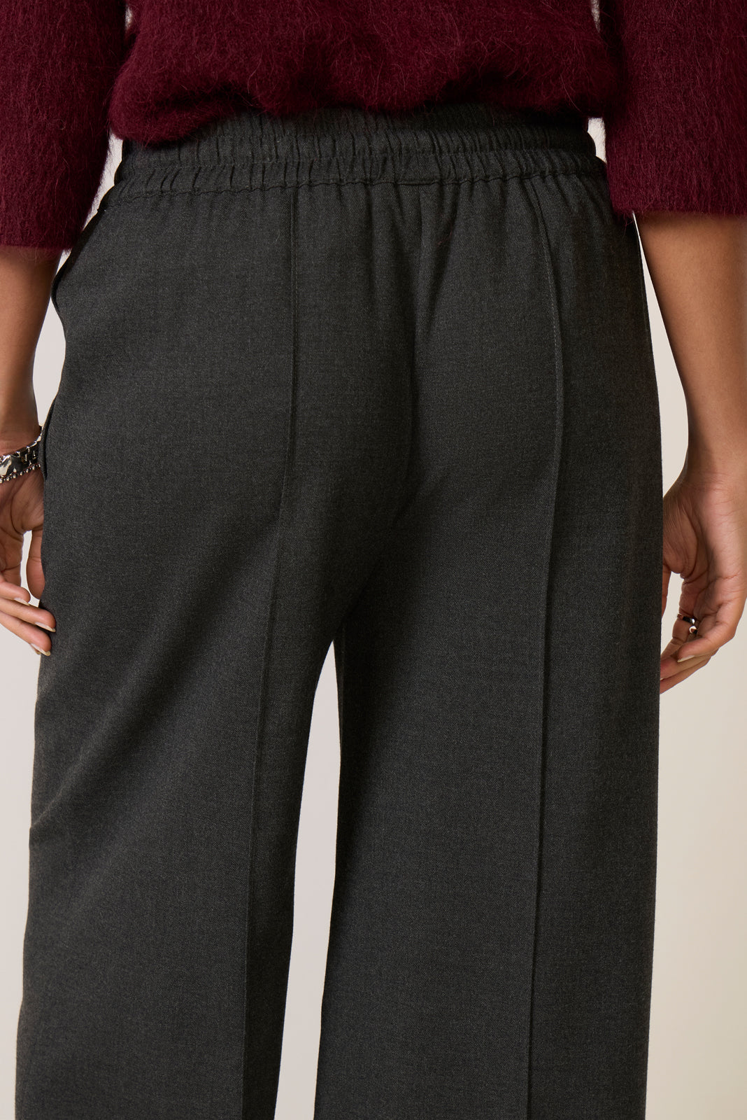 Petite Tala Pintuck Trouser