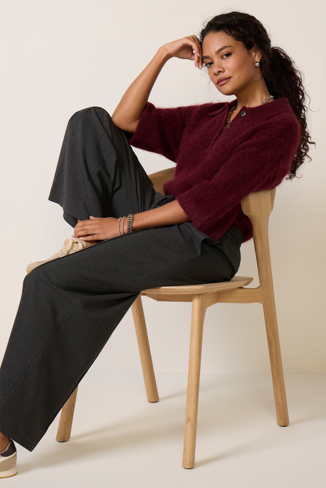 Petite Tala Pintuck Trouser