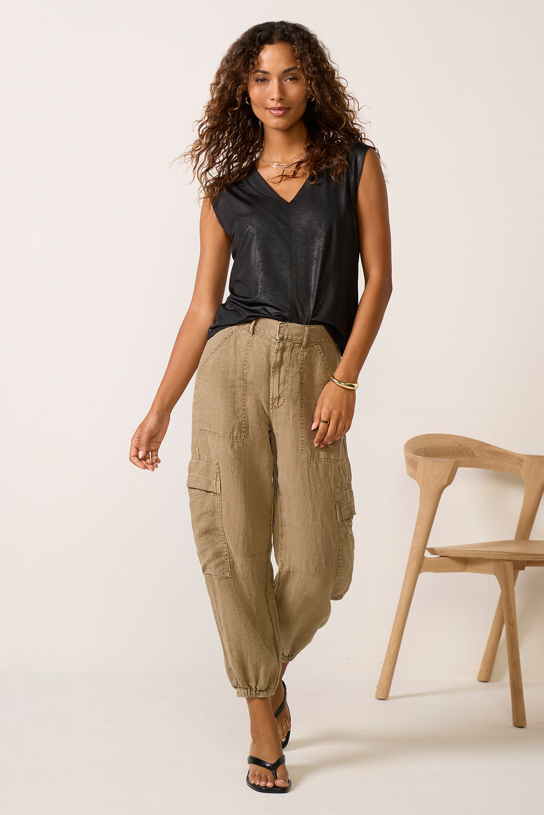 Harper Matte Coated Tee