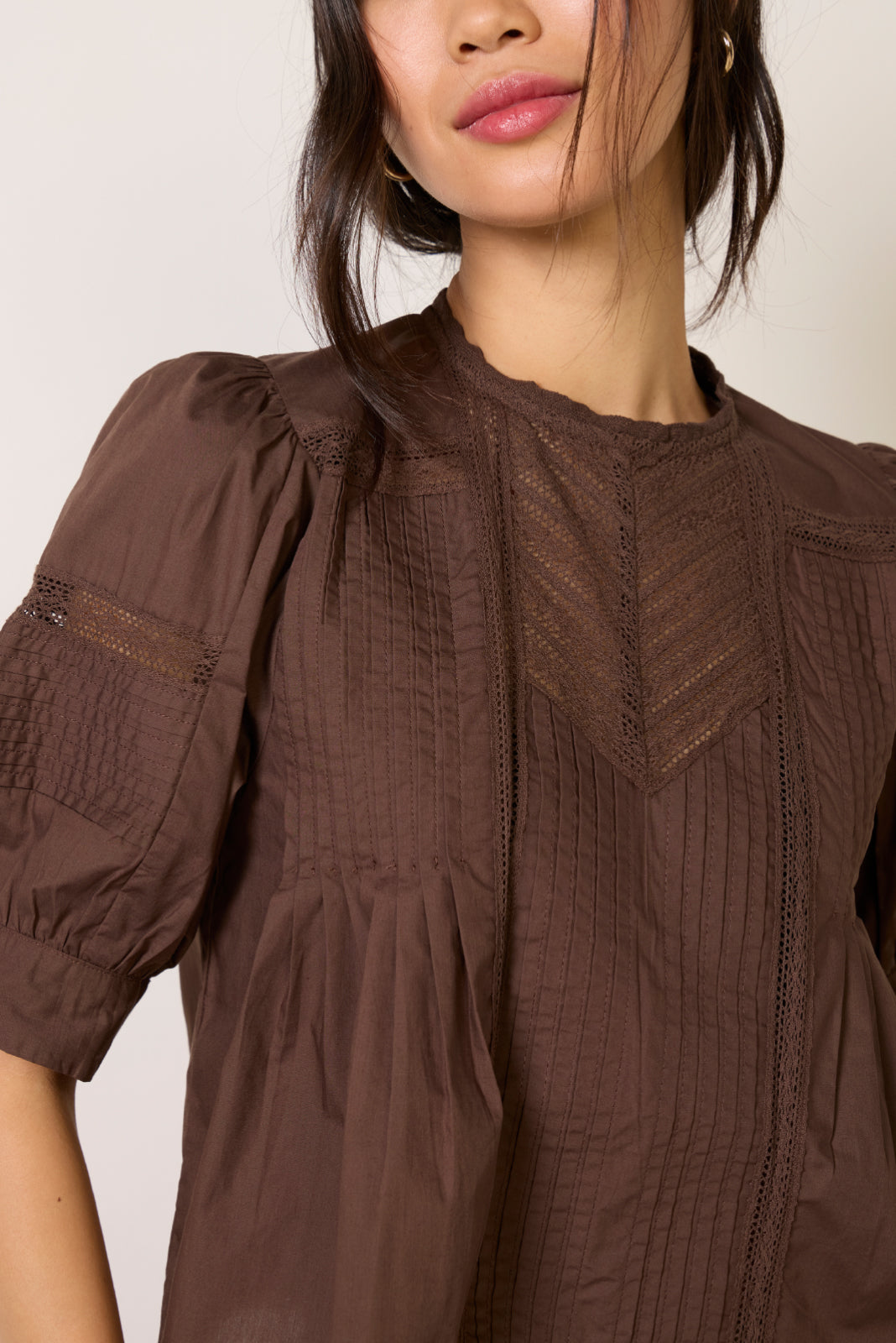 Mitchell Pintuck Blouse