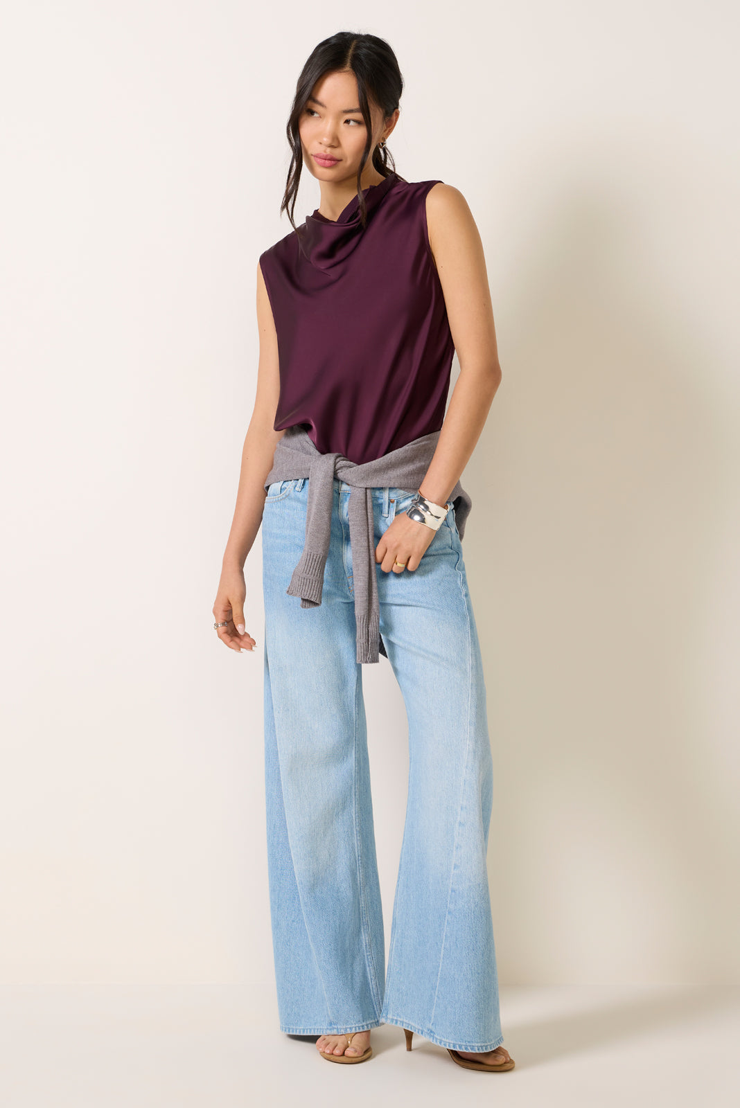 Taylor Satin Blouse