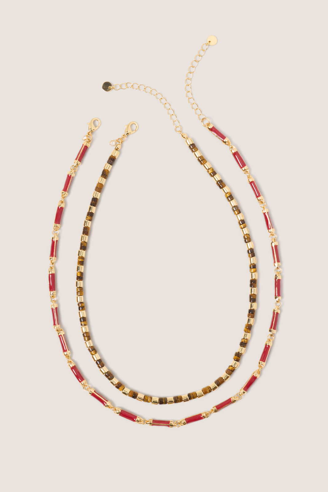 Jay Enamel Chain Necklace