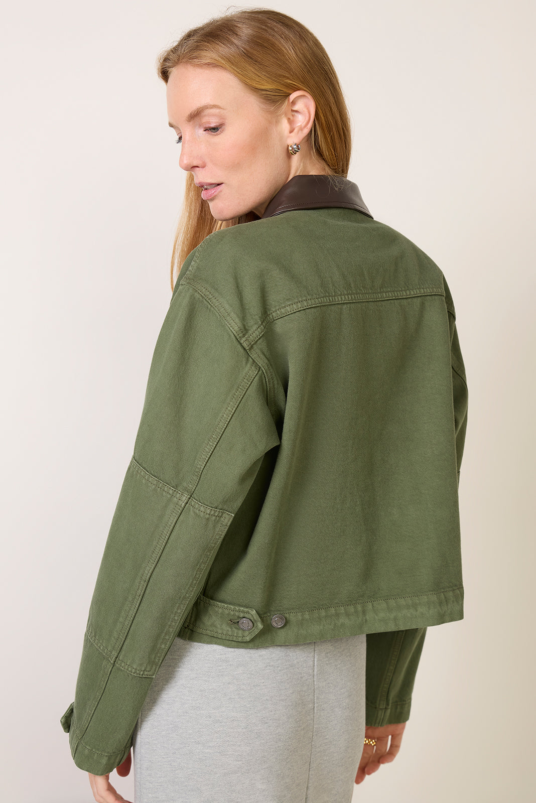 Rey Cropped Chore Jacket