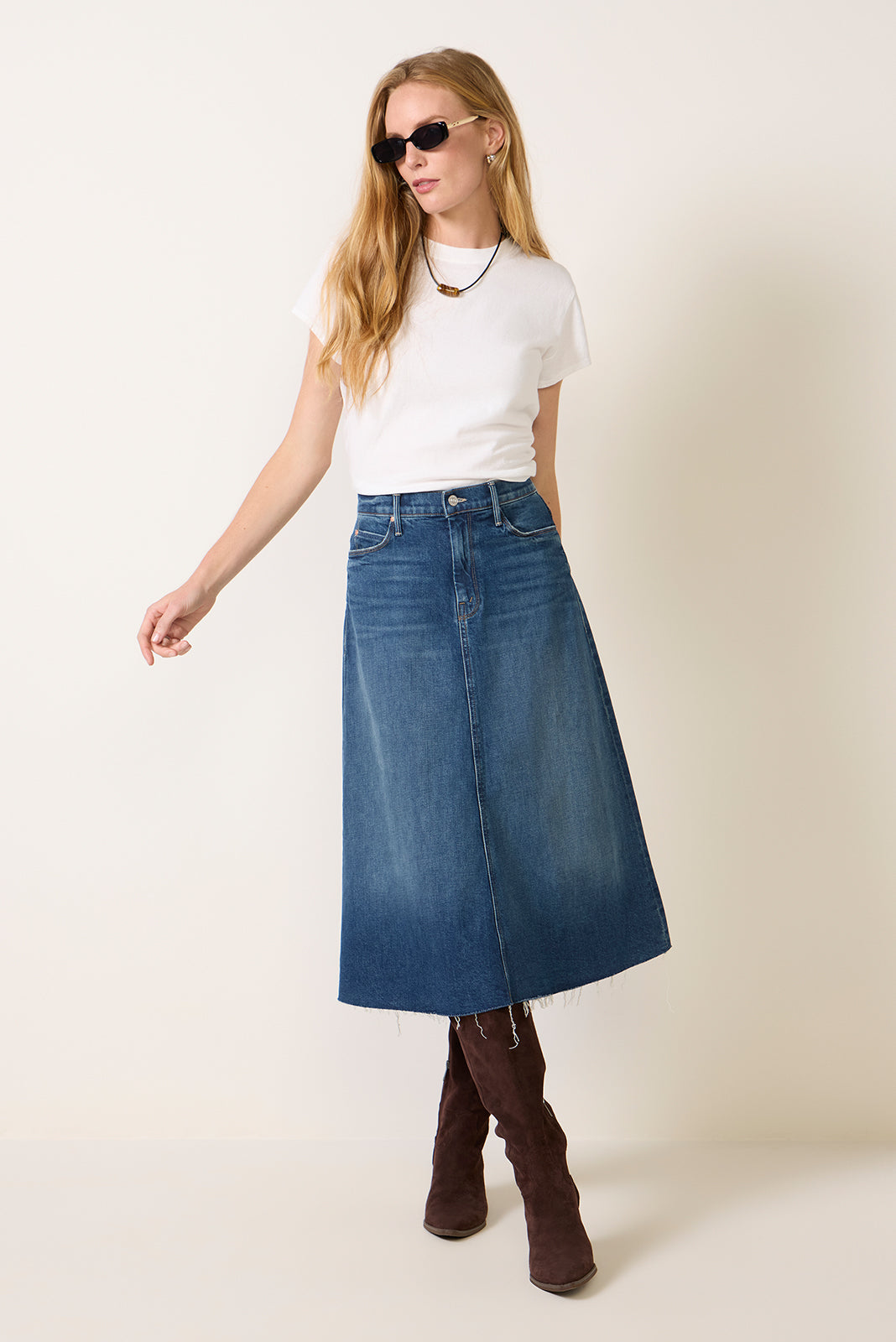 The Circle Midi Fray