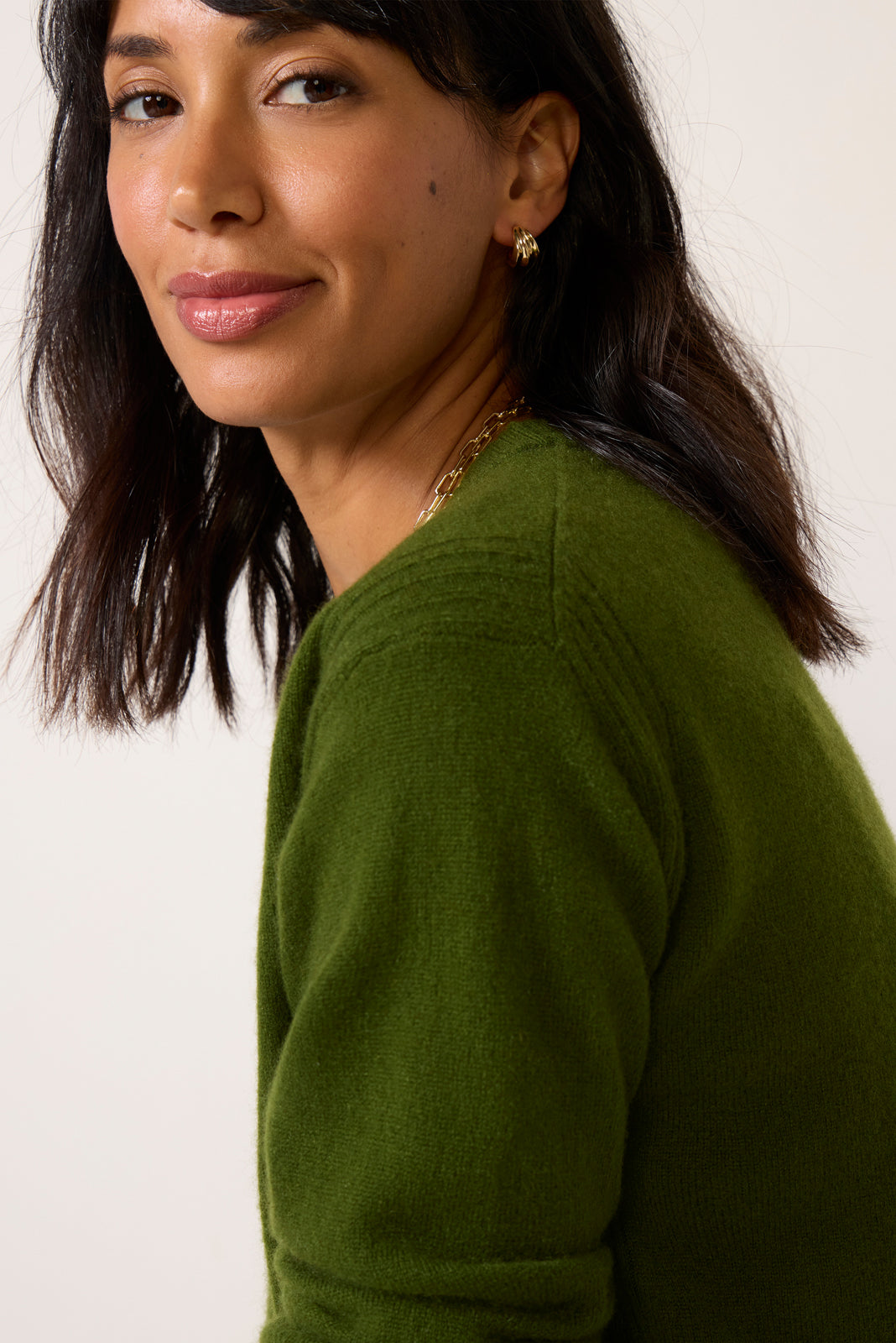 Minka Long Sleeve Cashmere Sweater