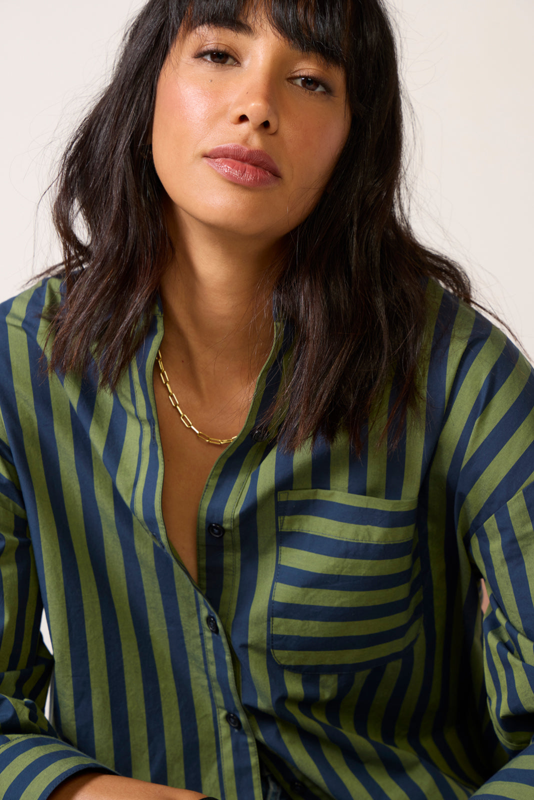 Aiden Crop Shirt