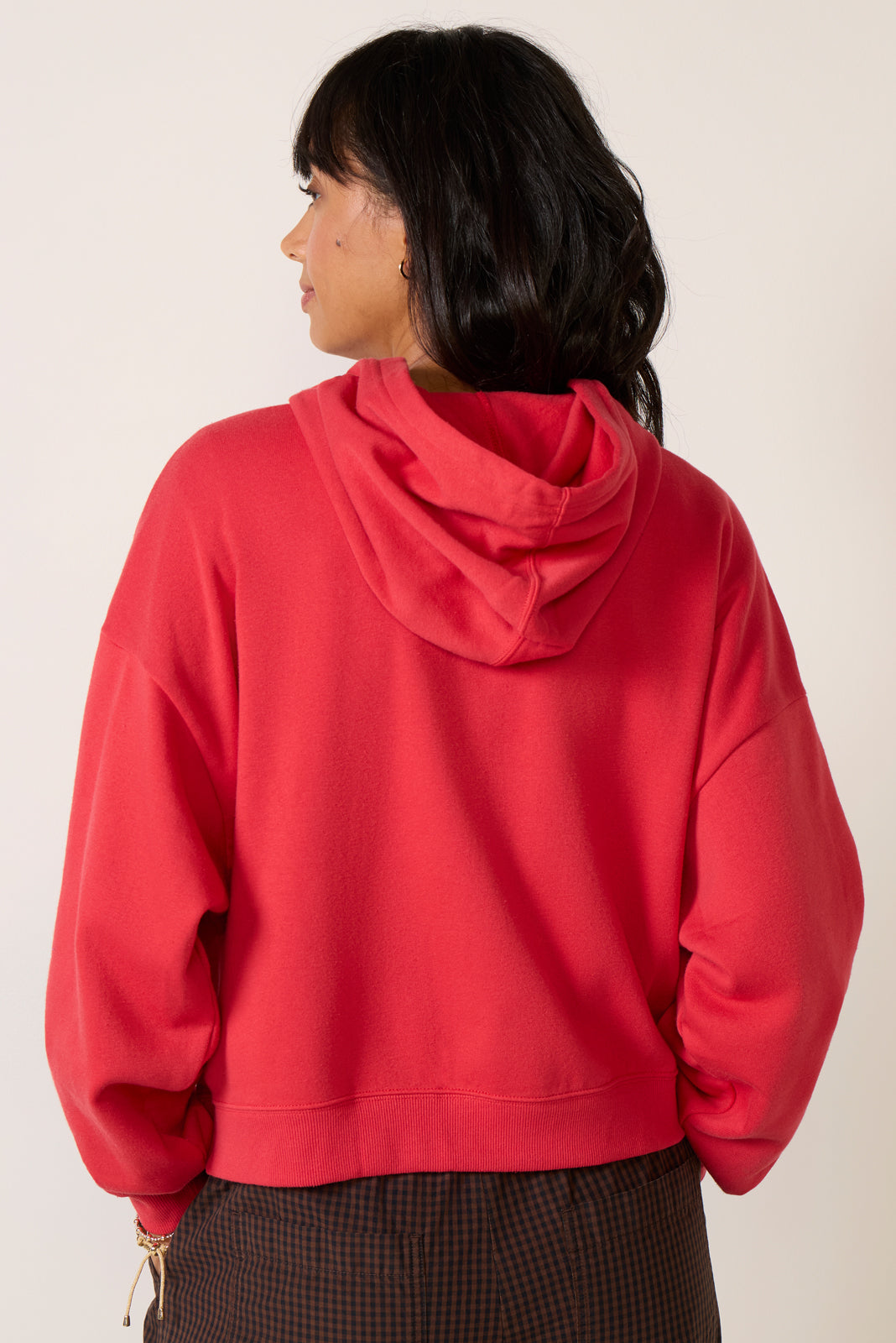 Chiefs Oversized Crop Hoodie