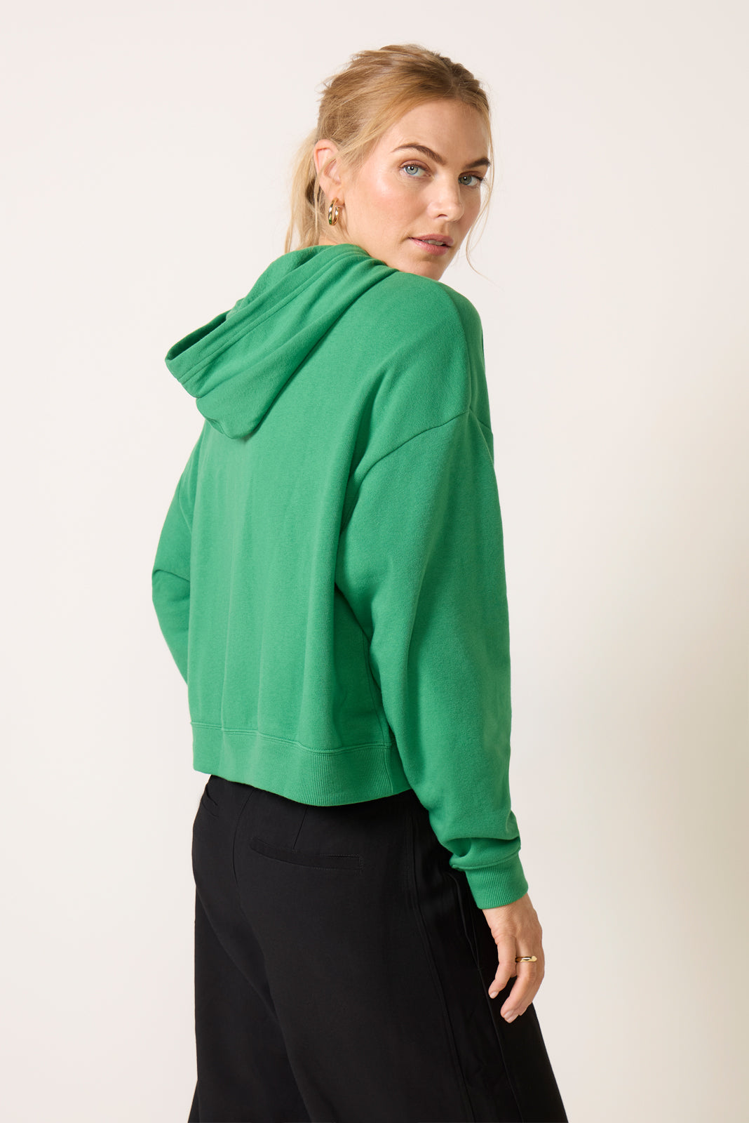 Eagles Oversized Crop Hoodie