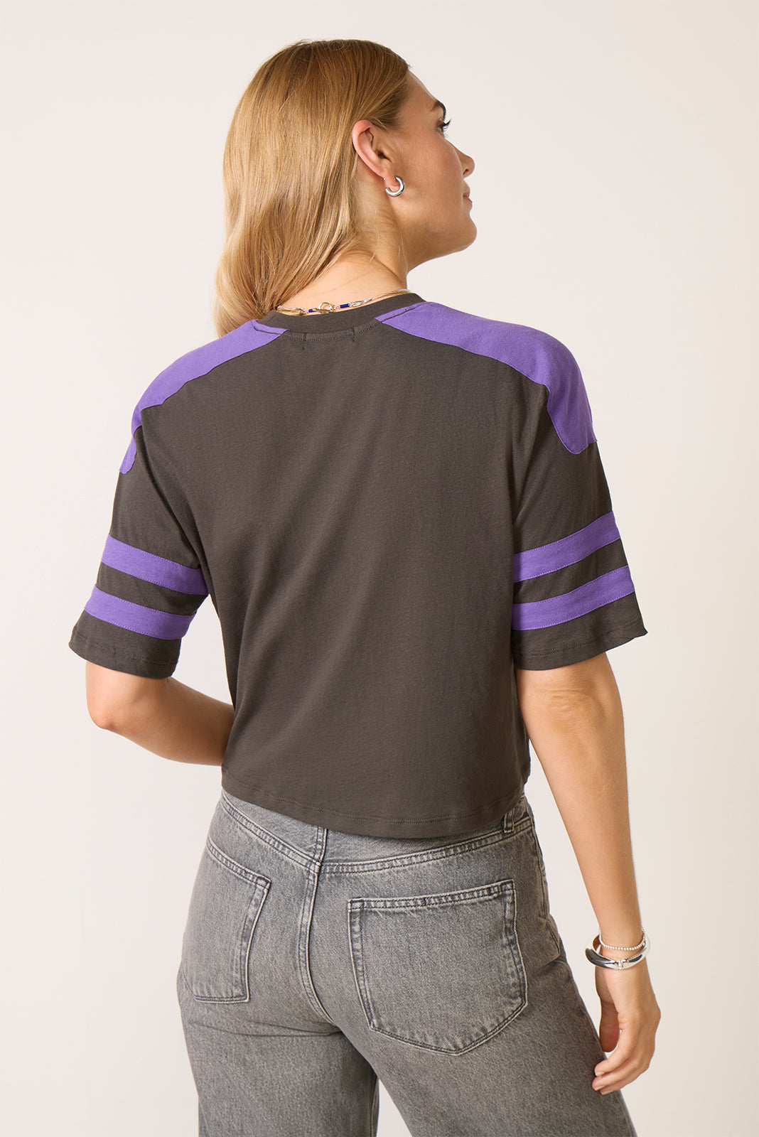 Vikings Bling Crop Tee
