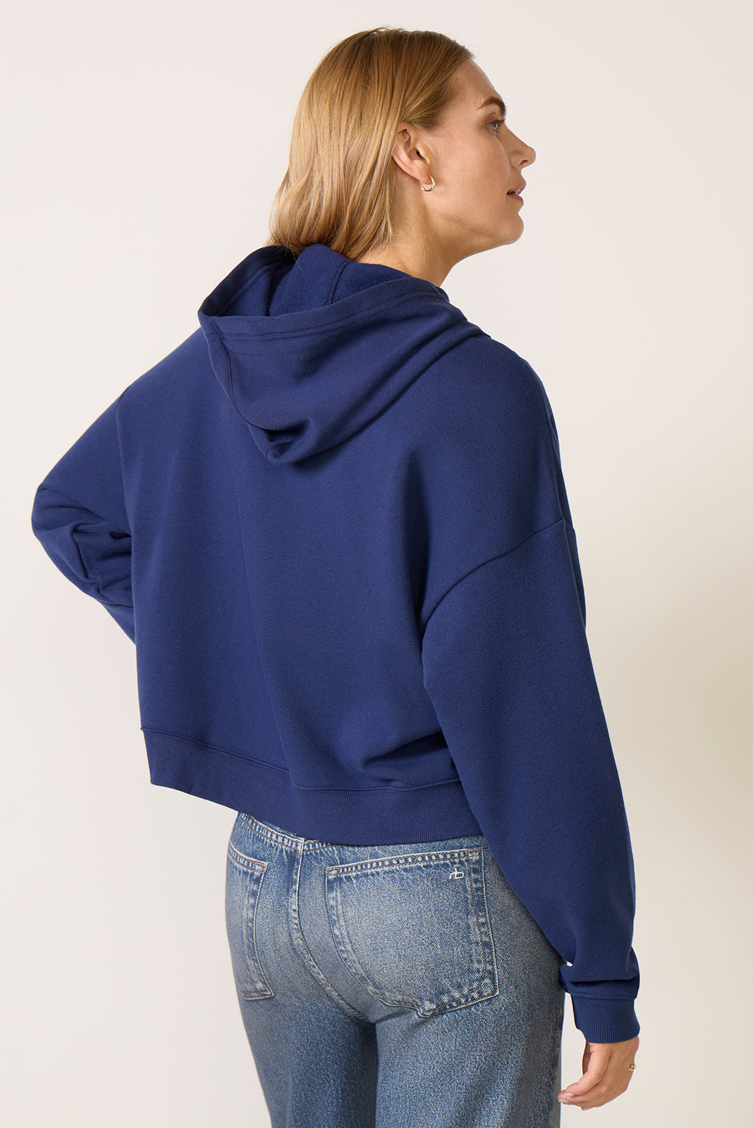 Bears Oversized Crop Hoodie