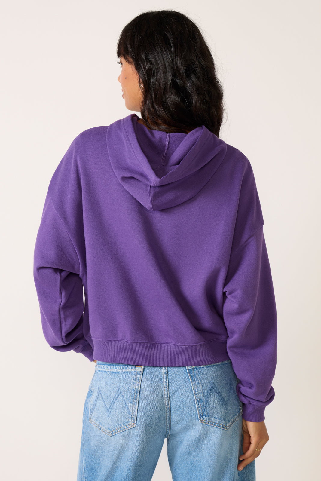 Vikings Oversized Crop Hoodie