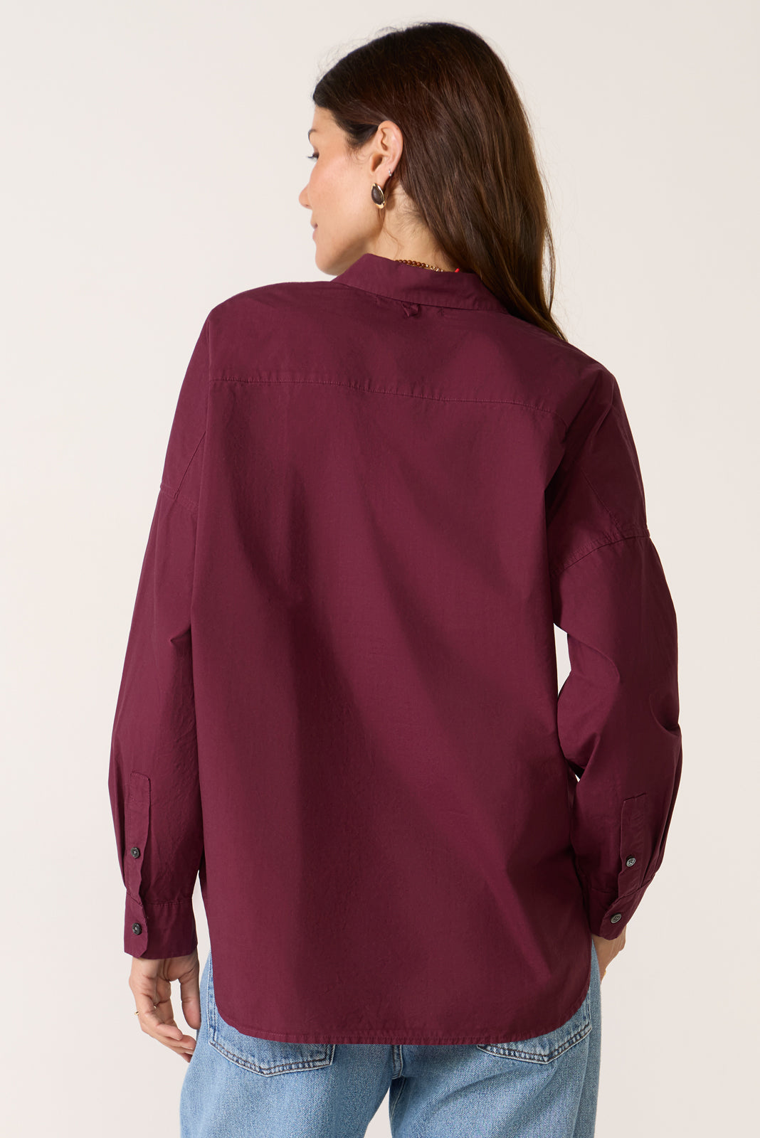 Jo Shirt in Cotton Poplin