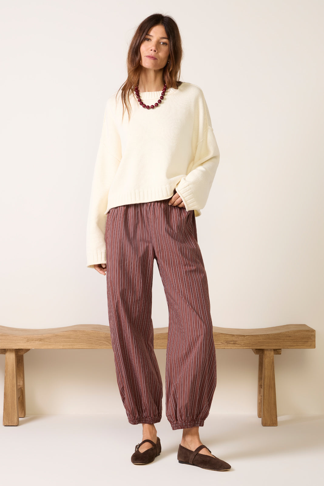 Carine Poplin Balloon Pant