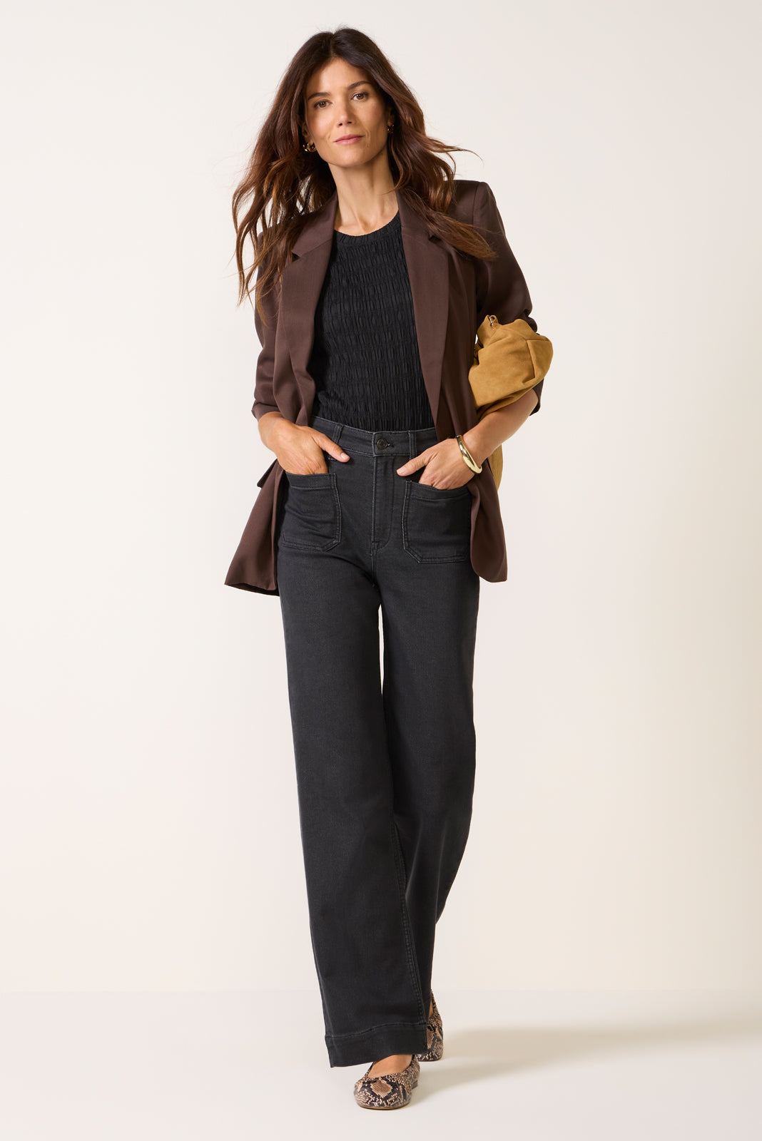 Stretch Terry Patch Pocket Pant