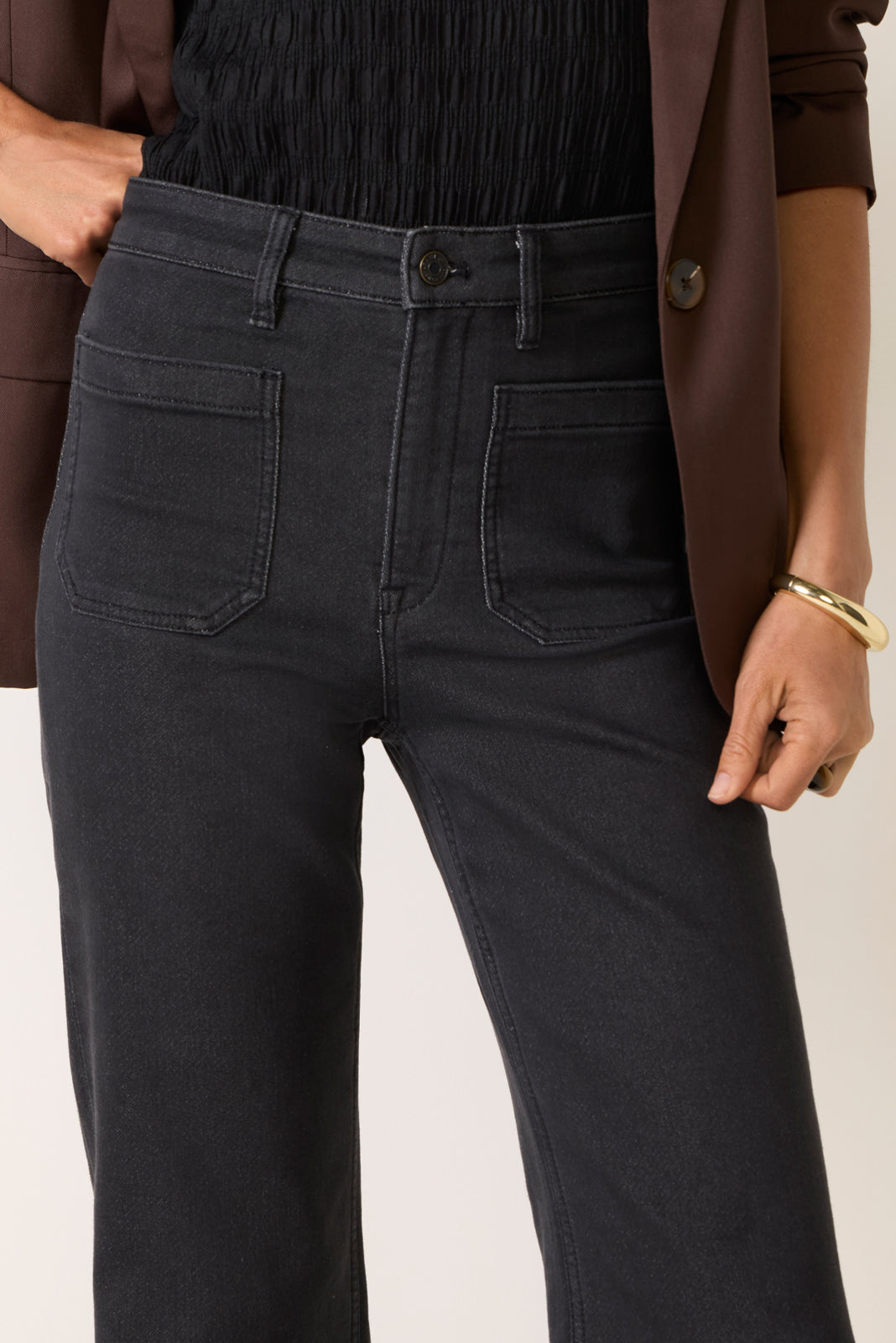Stretch Terry Patch Pocket Pant