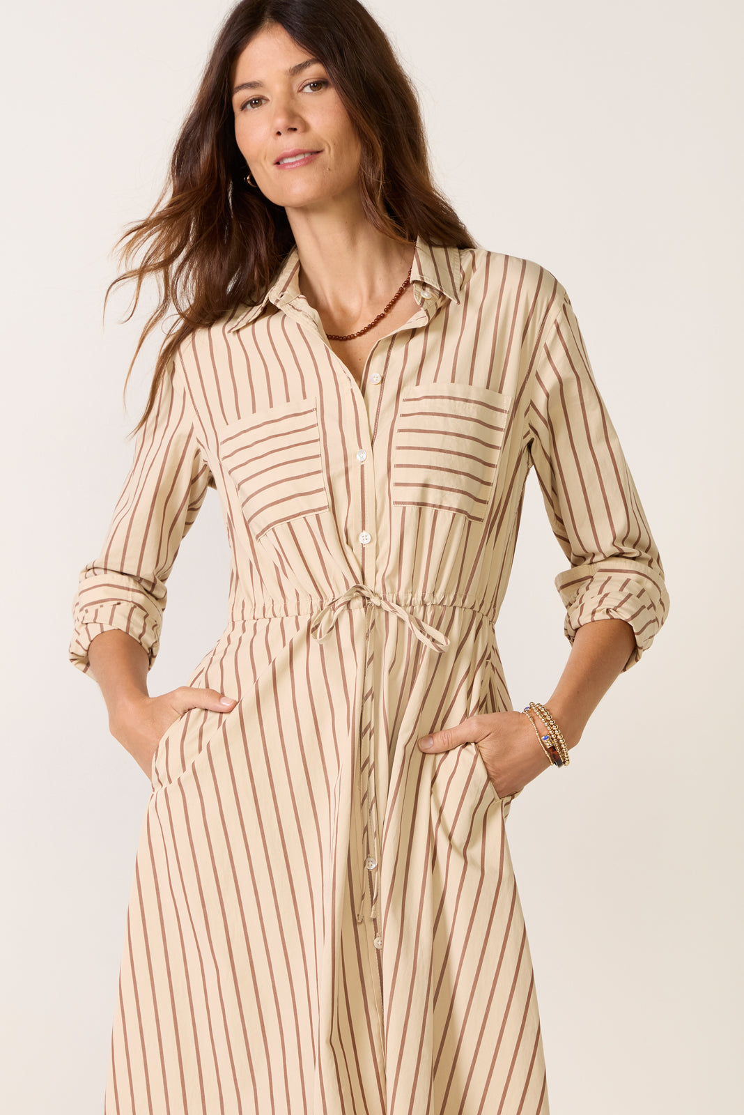 Coastal Poplin Catalina Dress