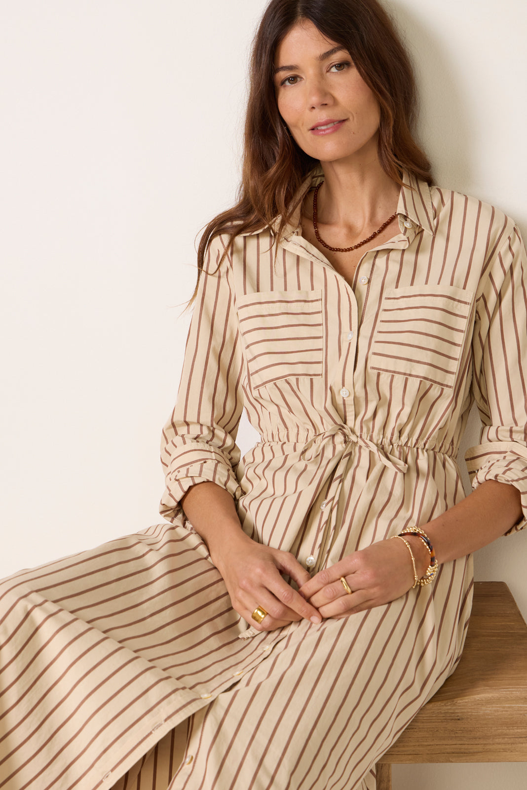 Coastal Poplin Catalina Dress