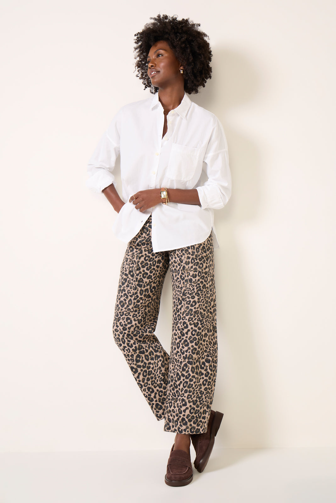 Jo Shirt in Cotton Poplin