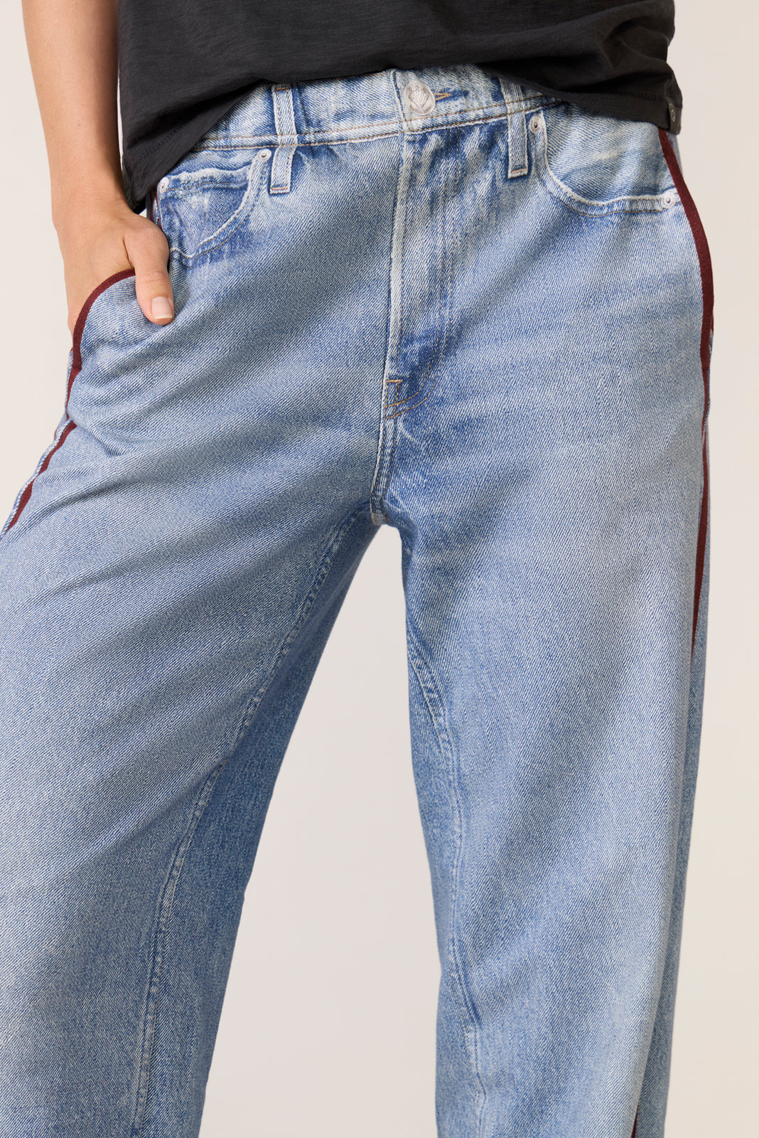 Miramar Terry Wide Leg Track Pant