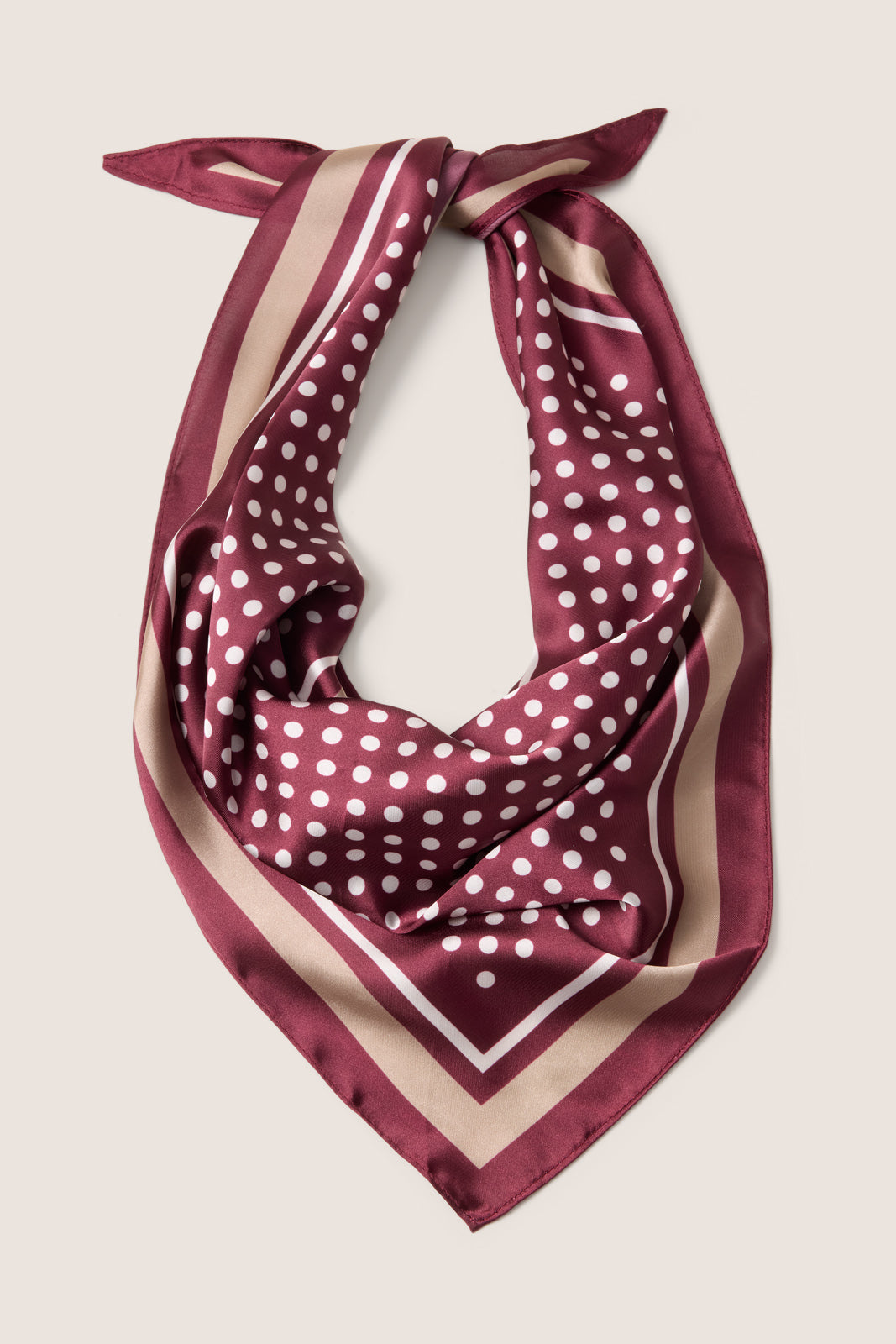 Jane Polka Dot Triangle Bandana