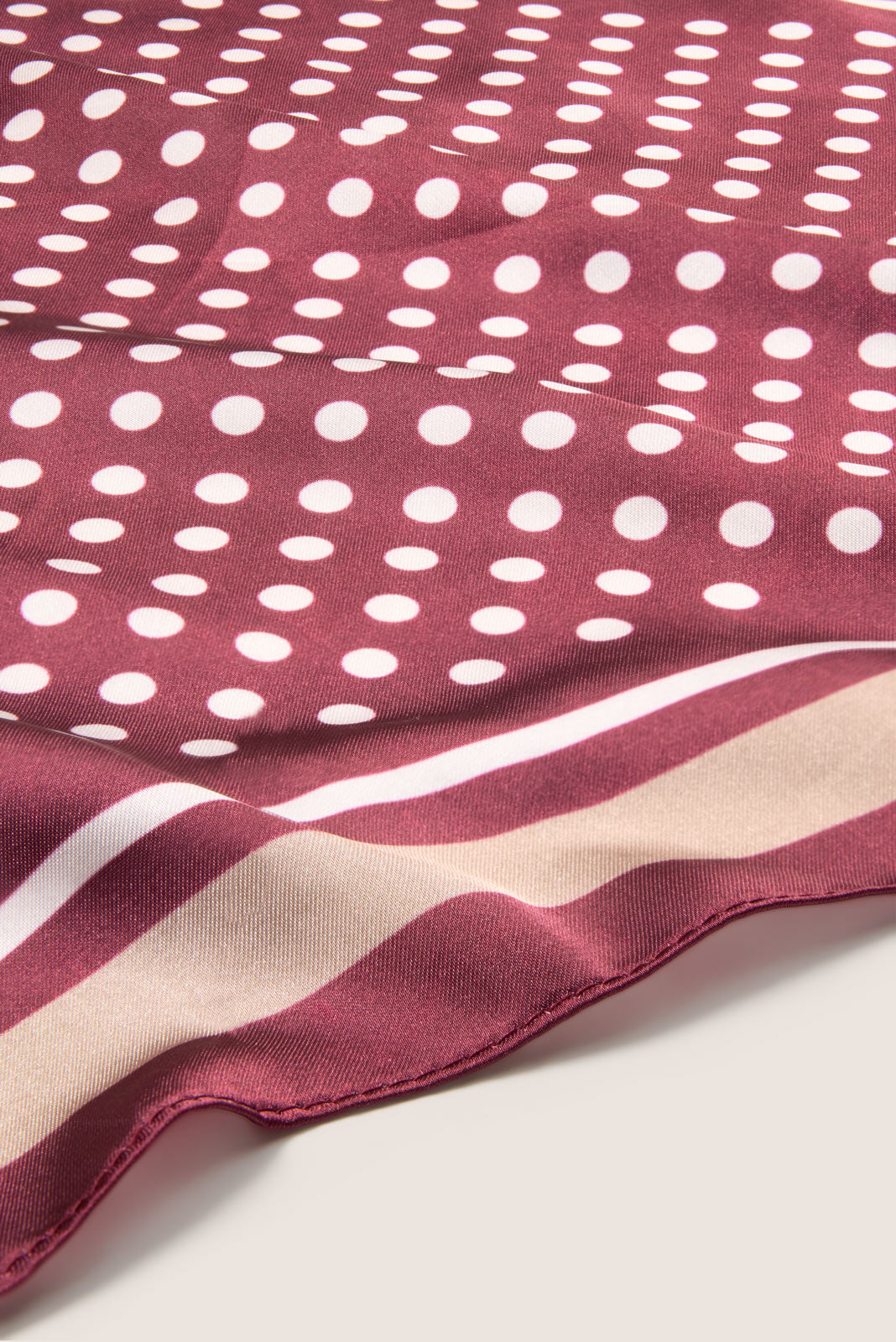 Jane Polka Dot Triangle Bandana