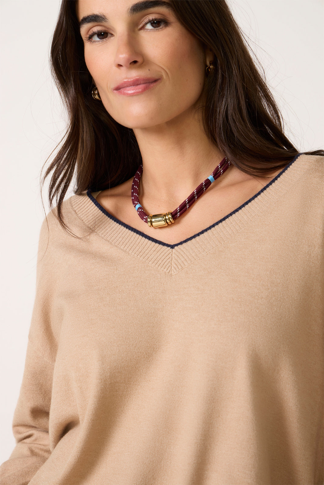 The Cozy V Neck Sweater